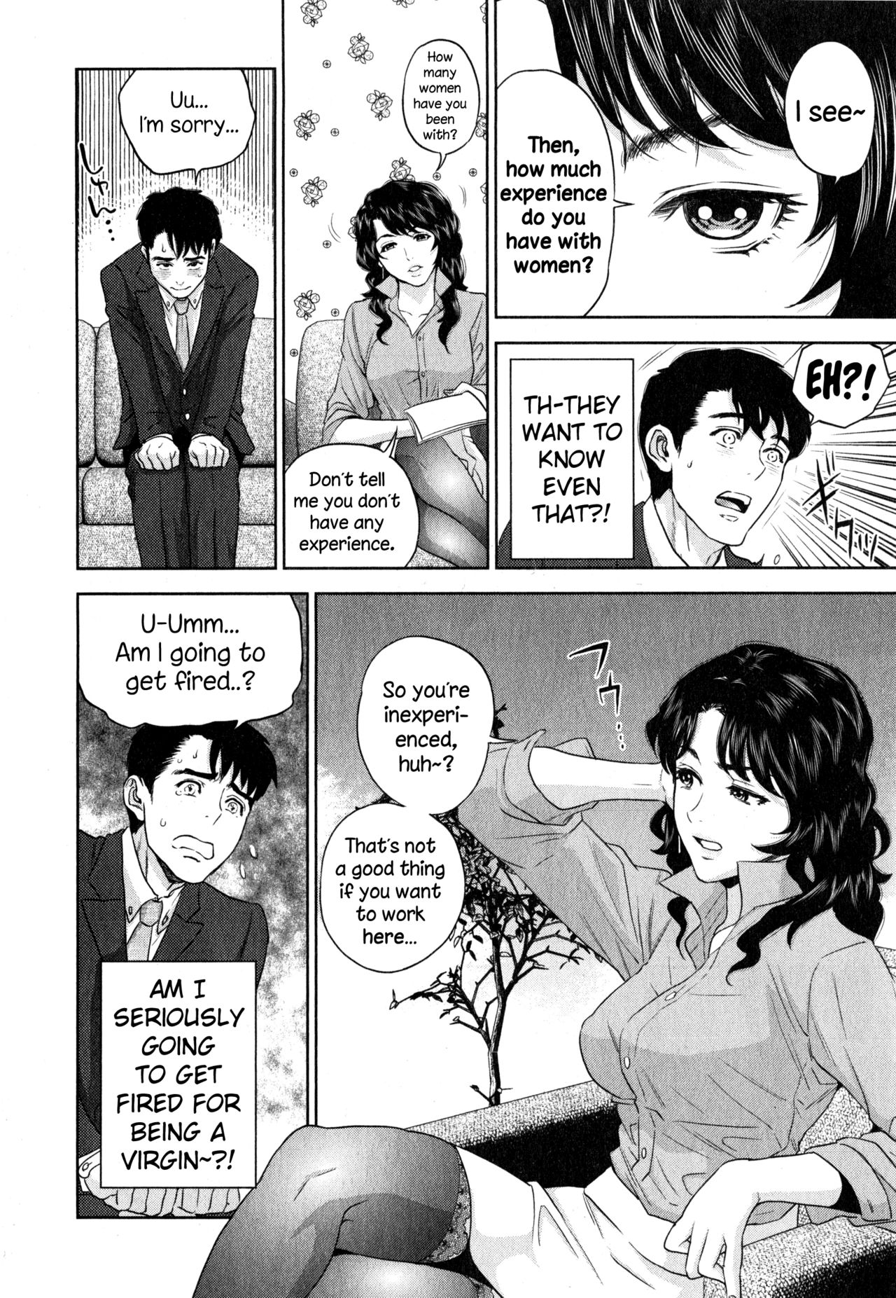 Office Love Scramble page 6 full