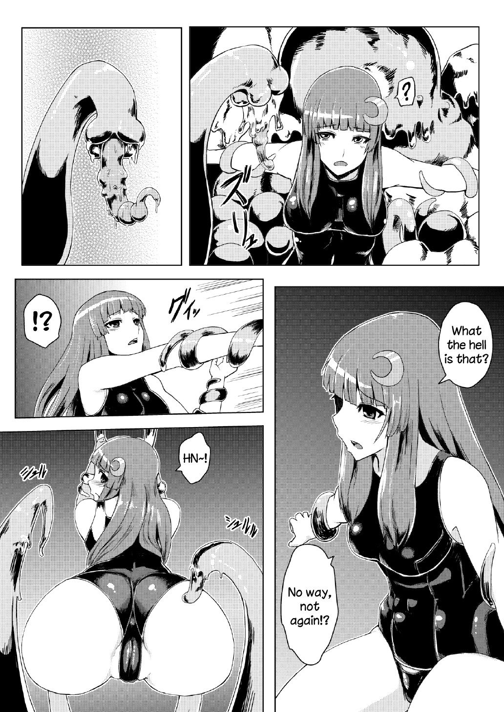 Sukumizu Patchouli Shokushu Jigoku | School Swimsuit Patchouli - Tentacle Hell page 8 full