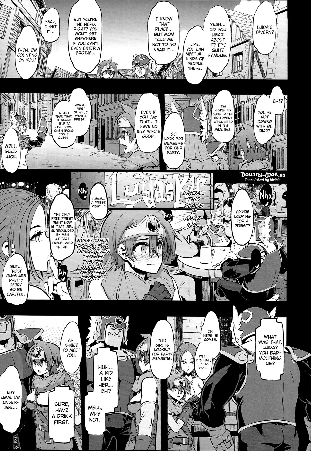 Onna Yuusha no Tabi 2 Ruida no Deai Sakaba page 3 full