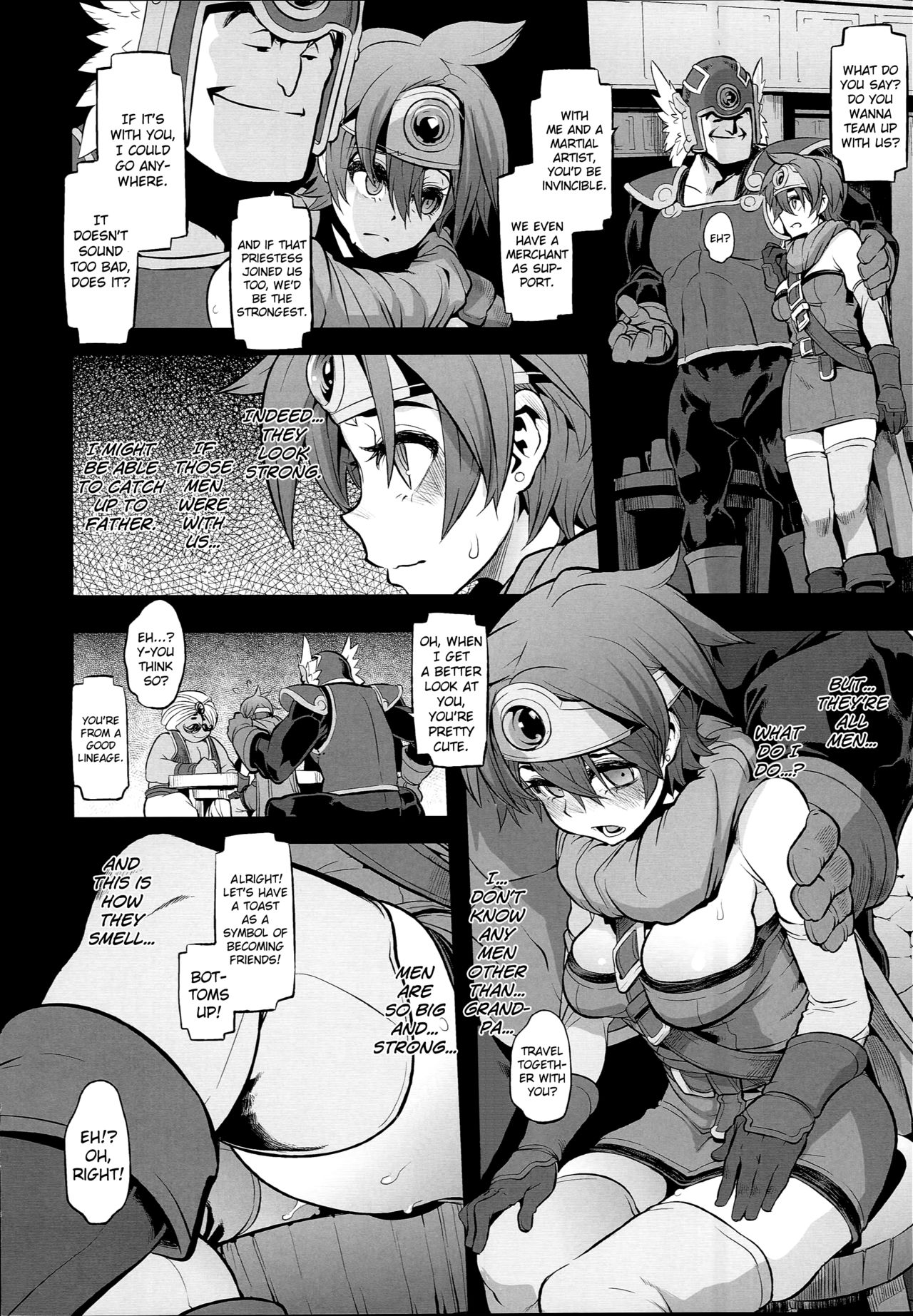 Onna Yuusha no Tabi 2 Ruida no Deai Sakaba page 4 full