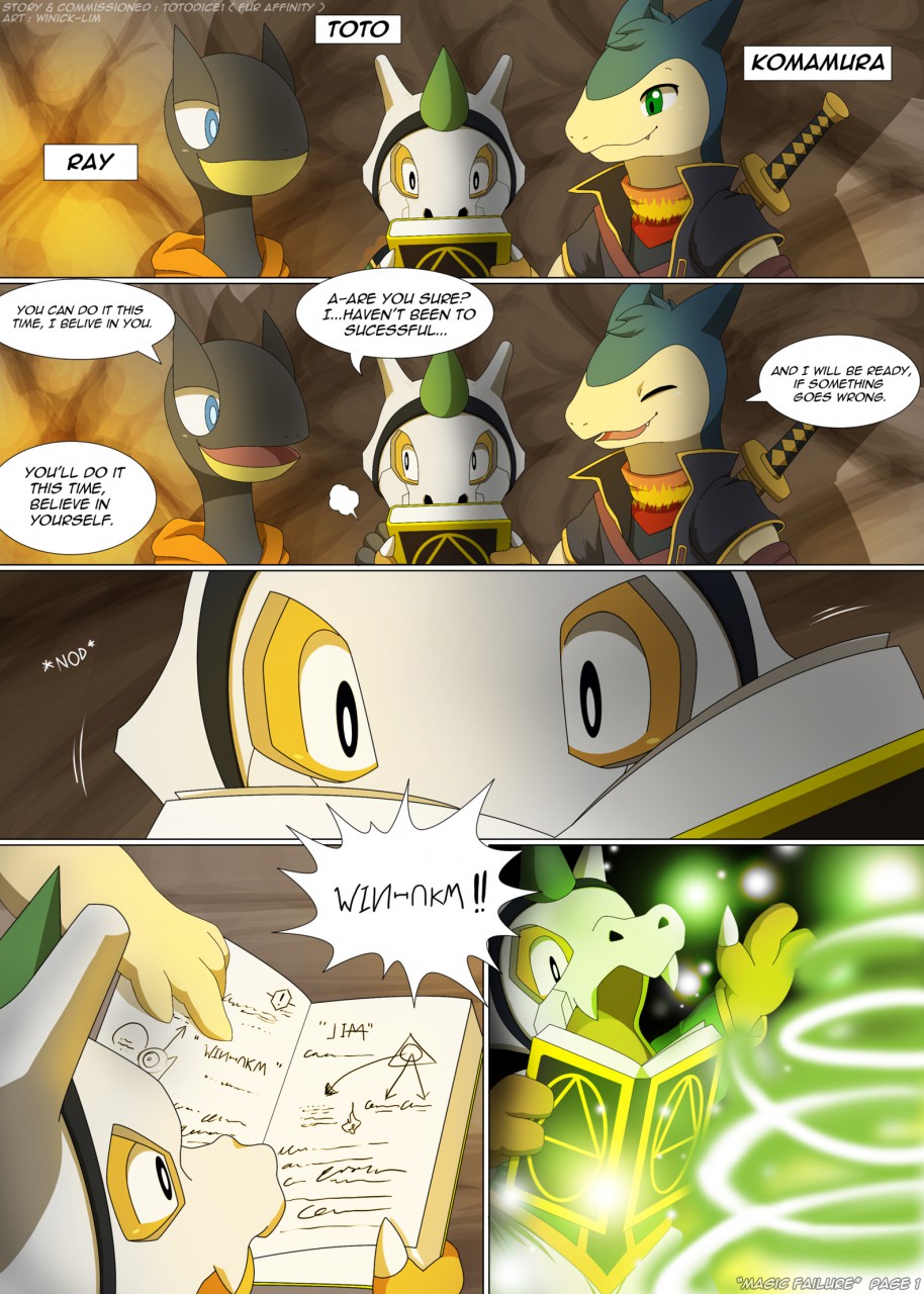 Magic Failure page 1 full