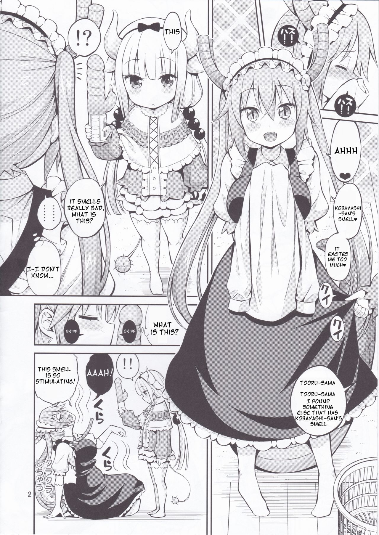 Kobayashi-san-chi no Ona Dragon ​ page 2 full