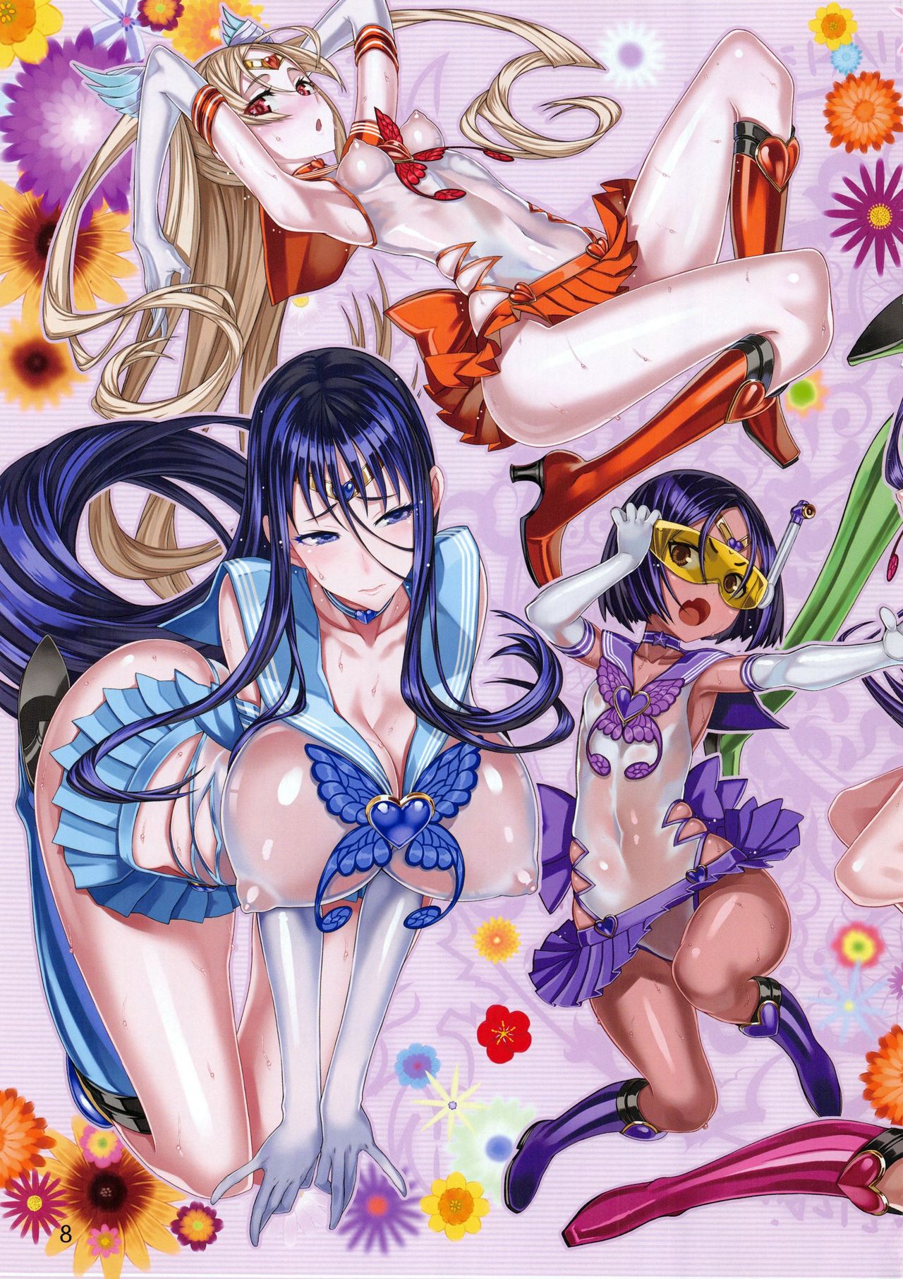 Zettai Junpaku Mahou Shoujo - Sailor Jewel ni Metamorphose page 8 full