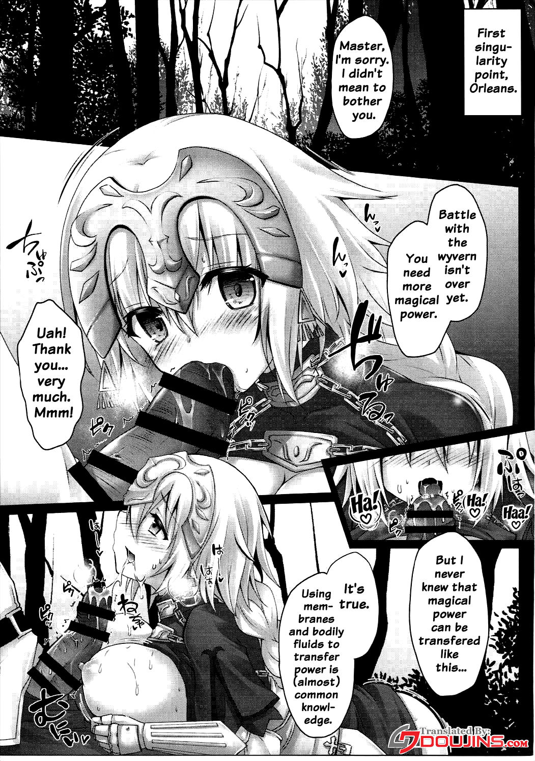 Okusuri Kyouiku Jeanne - Kyousei Maryoku Kyoukyuu page 4 full