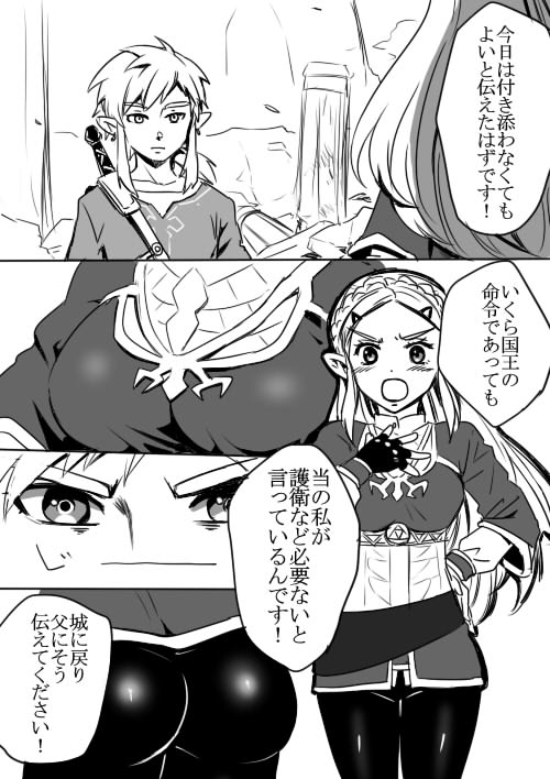 Link to Zelda no Shoshinsha ni Yasashii Sex Nyuumon page 3 full