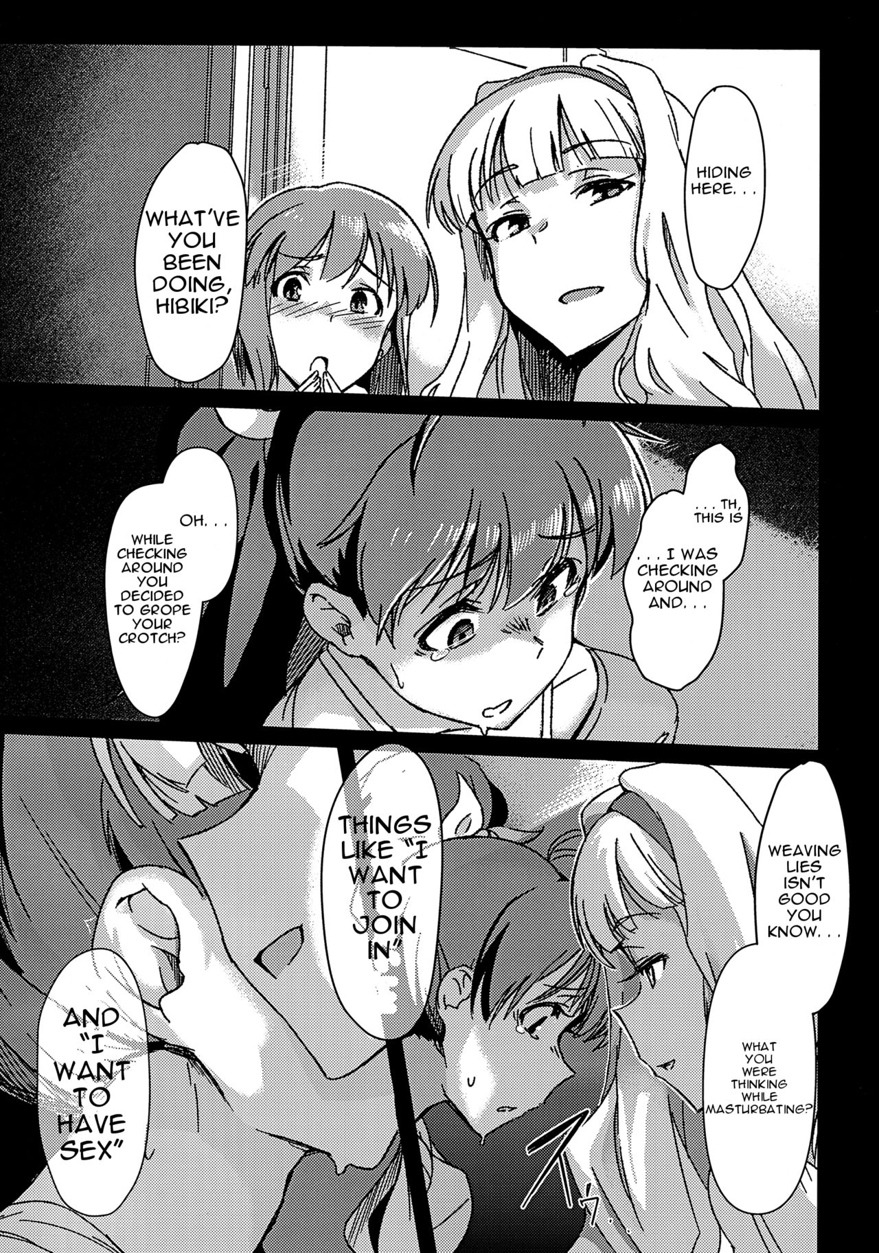 Yuki Chinpo - Futanari Yukiho ga Hibiki o Otosu Hon page 7 full