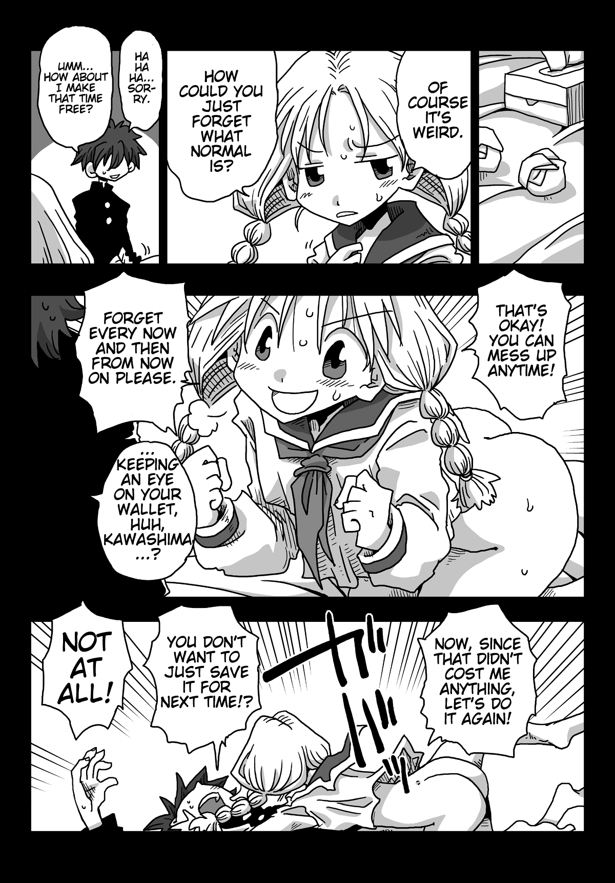 Teisou Gyakuten Sekai Kawashima-san to no Hibi page 9 full