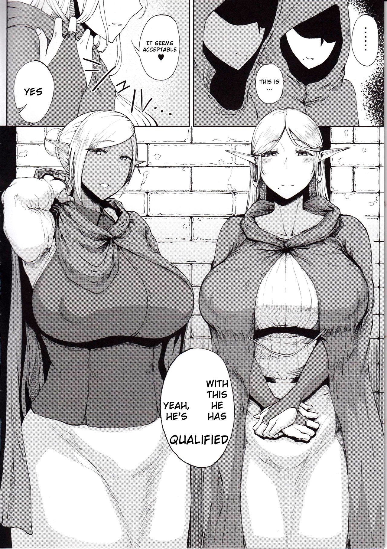 Elf no Mukotori | Elf’s Trial page 3 full