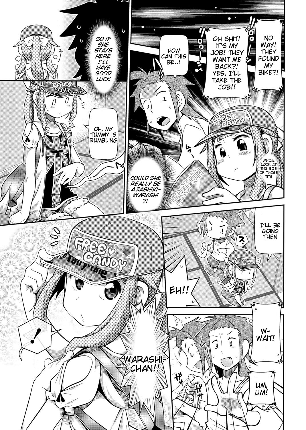 Zashikiwarashi ga Yattekita Ya! Ya! Ya! page 3 full
