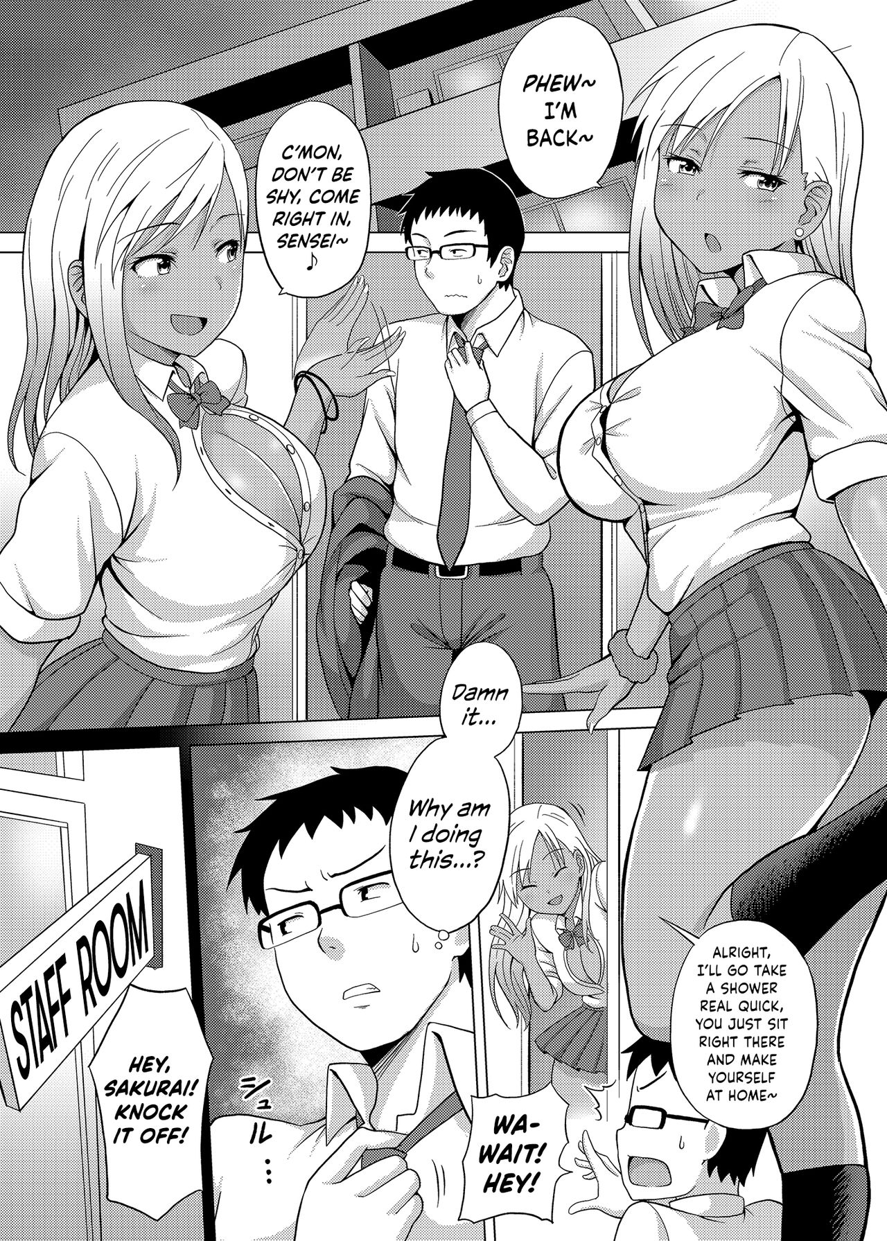 Kurojouten Kuro Gal JK to Dousei Shite mita Kekka. page 2 full