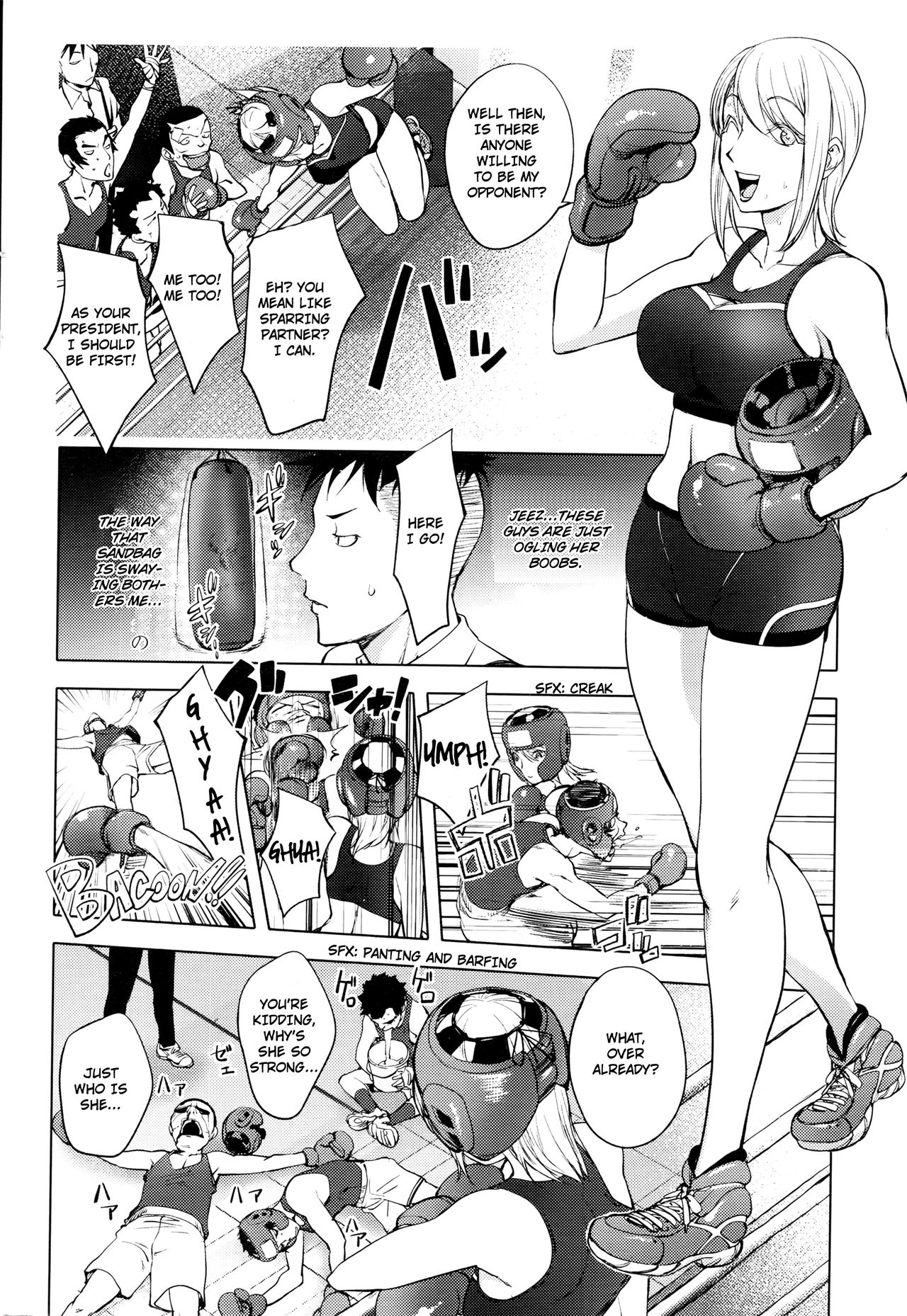 Clara-Sensei no Boxing Kyoushitsu | Clara-Sensei's Boxing Class page 4 full