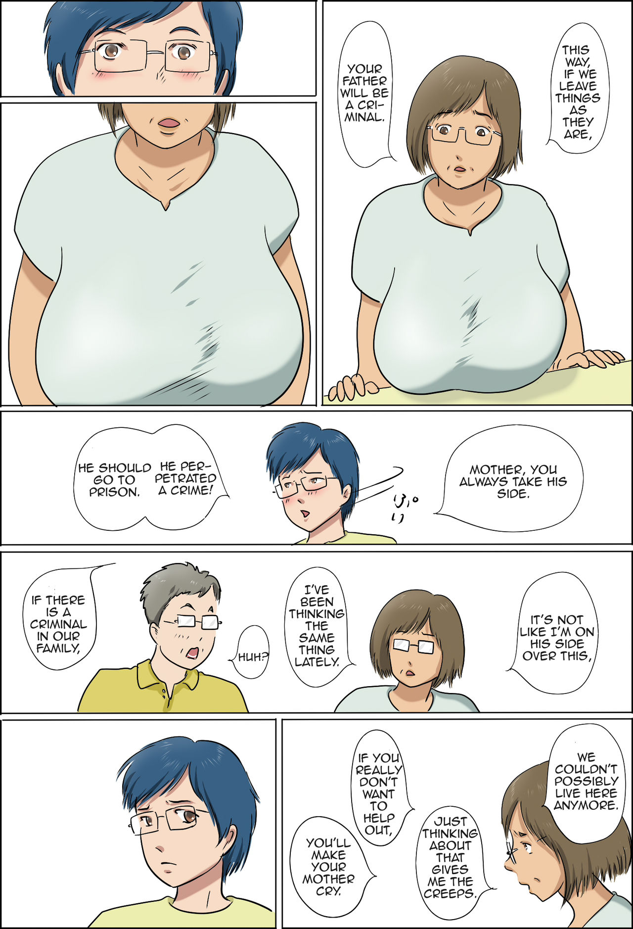 Haha to Musuko no Kazoku Seikatsu | Family Life of Mother and Son page 5 full
