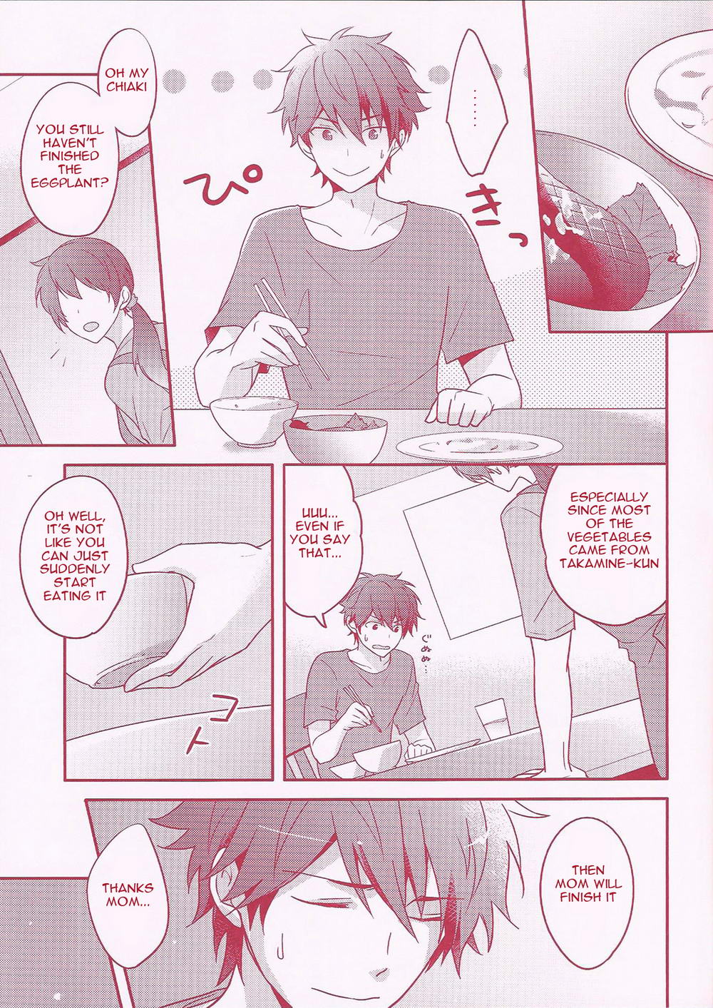 Takamine-kun Chi No Nasu-kun | Takamine-kun and Eggplant-kun page 4 full