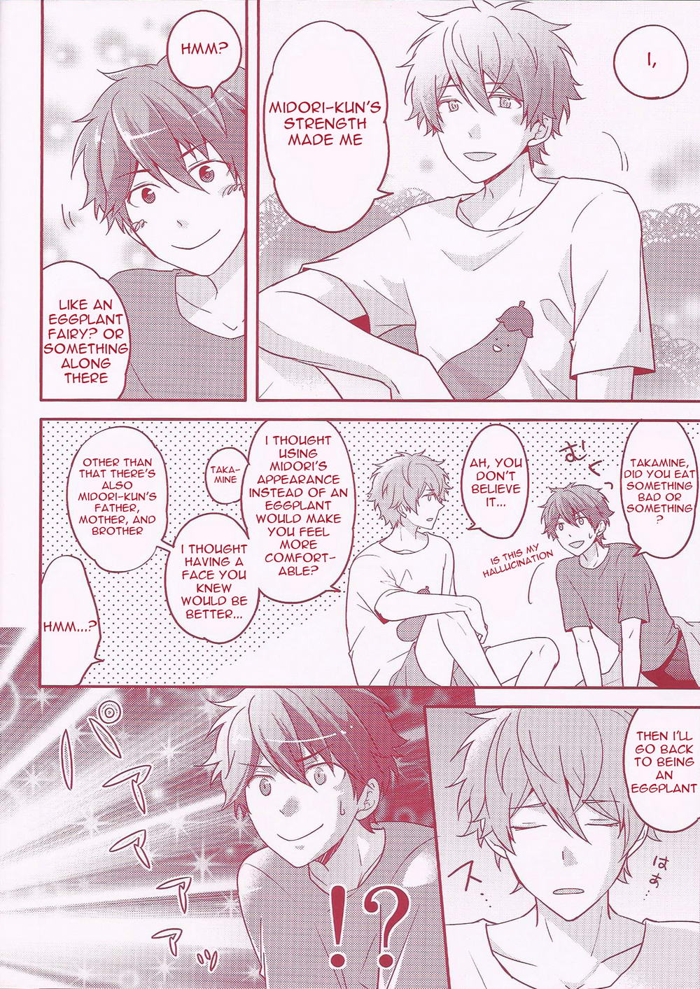 Takamine-kun Chi No Nasu-kun | Takamine-kun and Eggplant-kun page 7 full