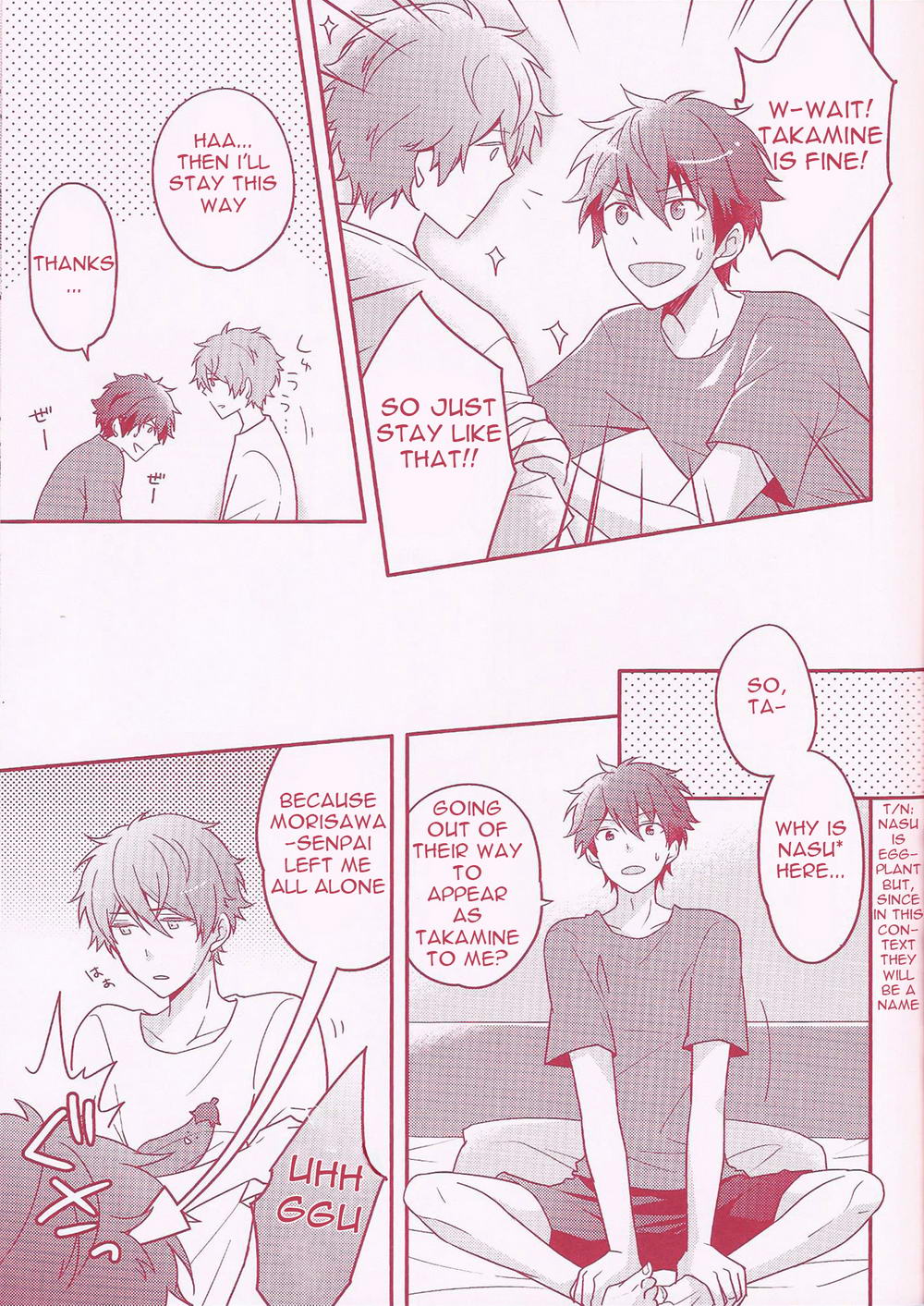 Takamine-kun Chi No Nasu-kun | Takamine-kun and Eggplant-kun page 8 full