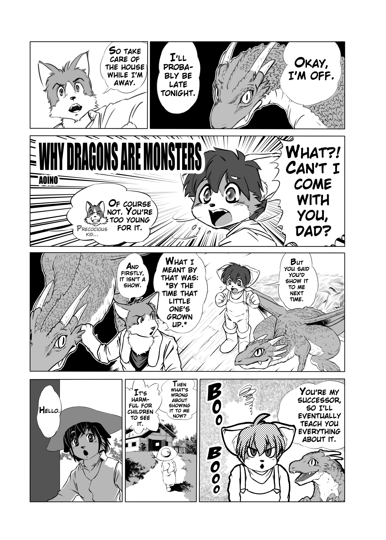 Why Dragons are Monsters page 1 full