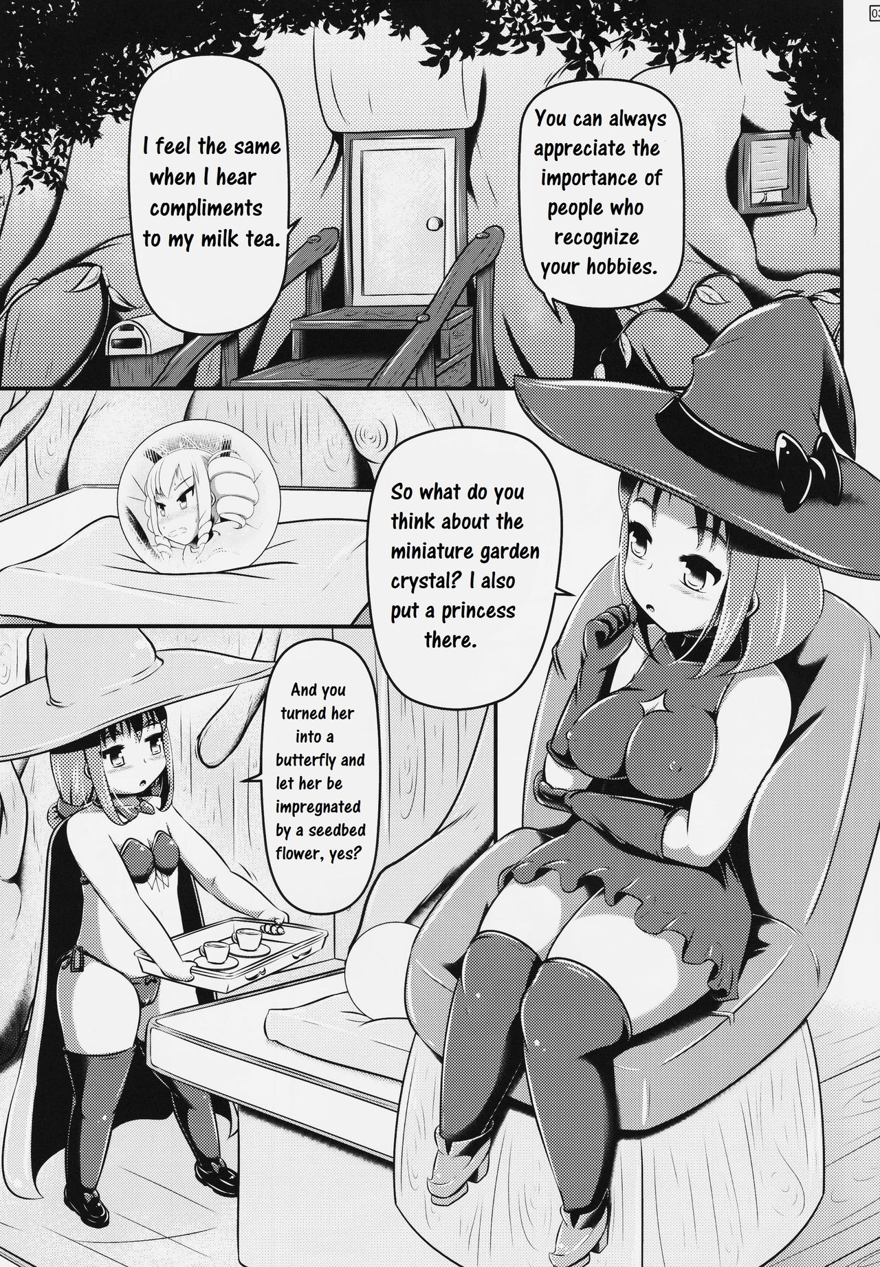 Chou ni Sareta Daruma Hime no Owaranai Jingai Sanran page 4 full