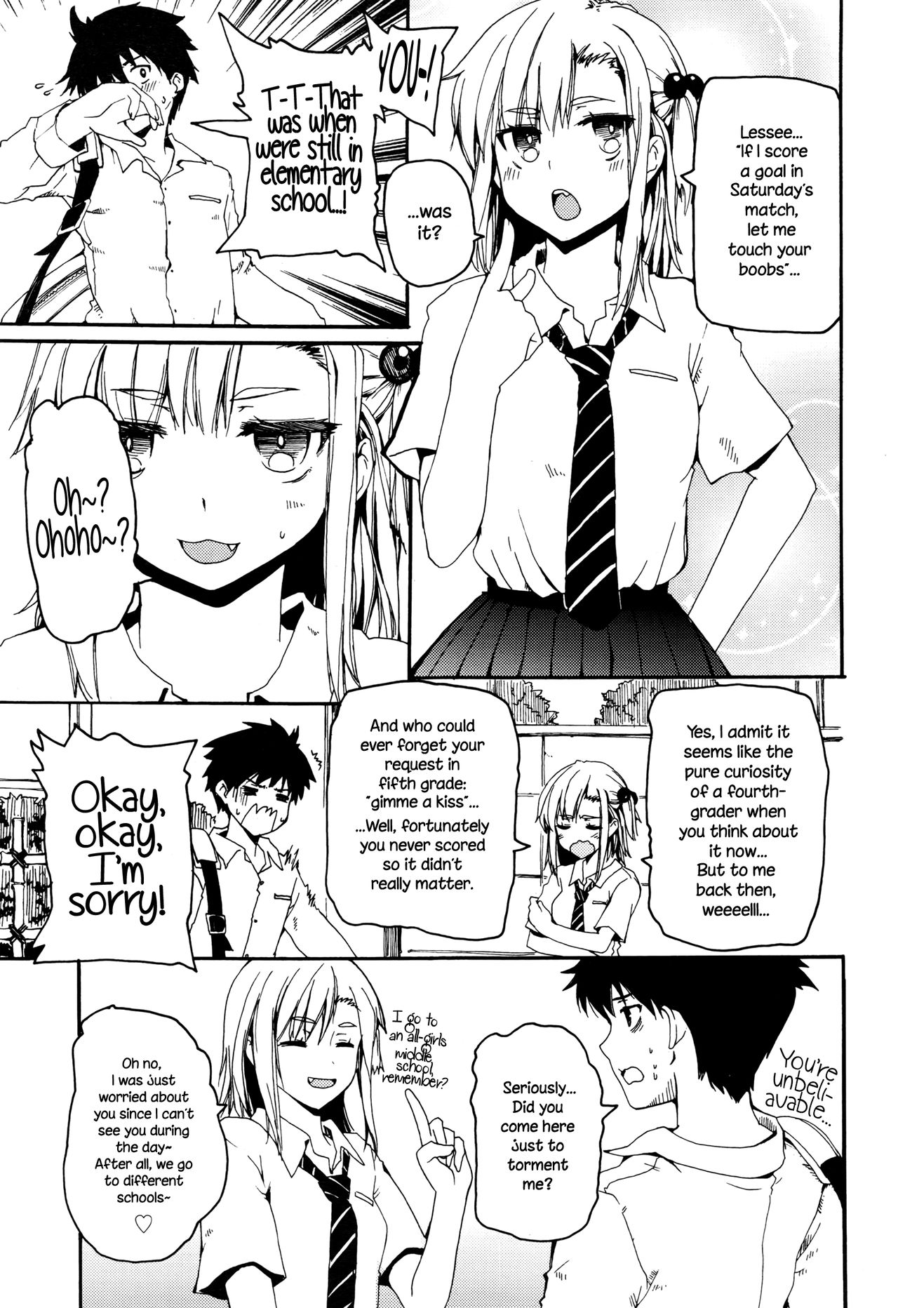 Osananajimi ni Yowami o Misetara Dame tte Koto | Basically, Never Reveal Your Weaknesses to Your Childhood Friend page 3 full