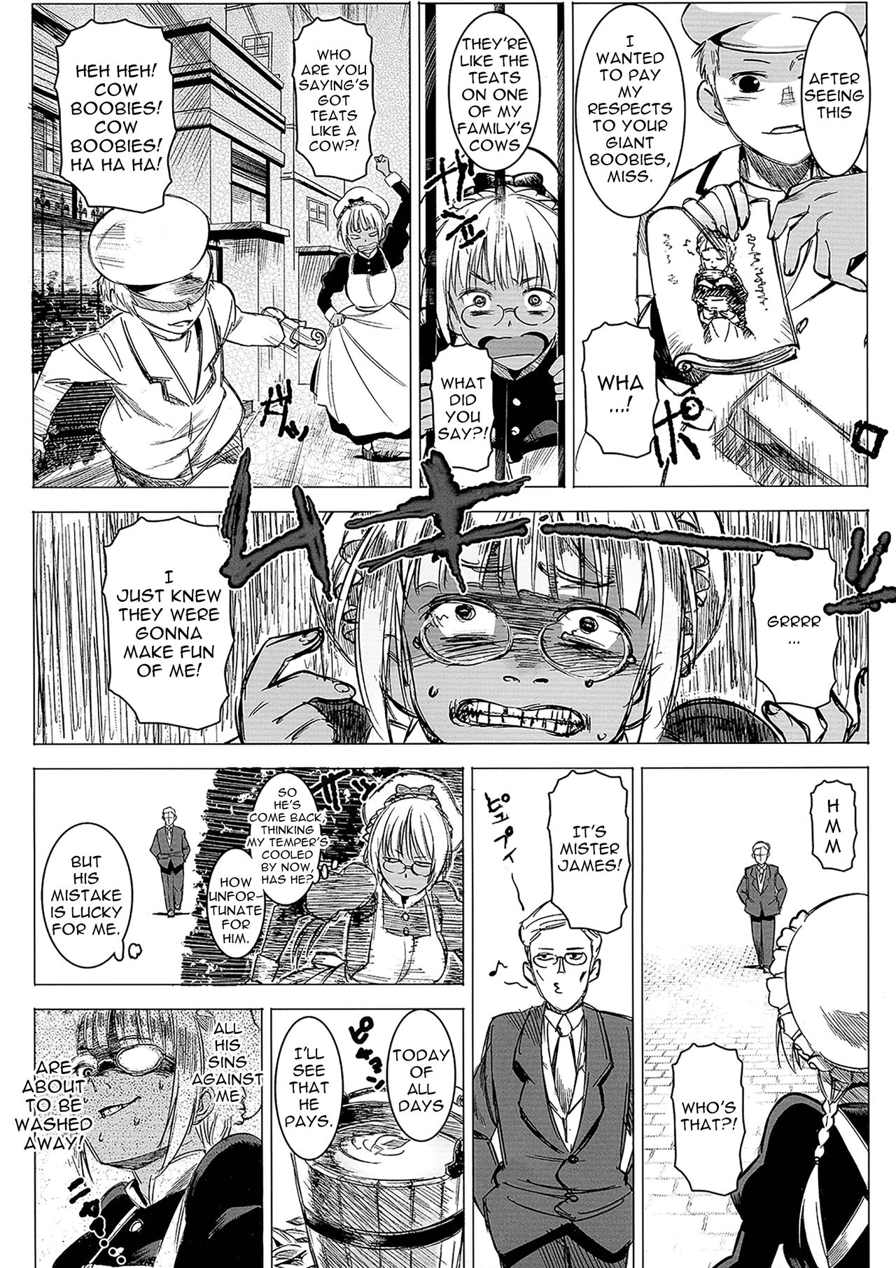 Kasshoku Kokumaro Funnyuu Maid! Baka ka!!! | Milk-spraying Creamy Brown Maid! Is She Stupid? page 5 full
