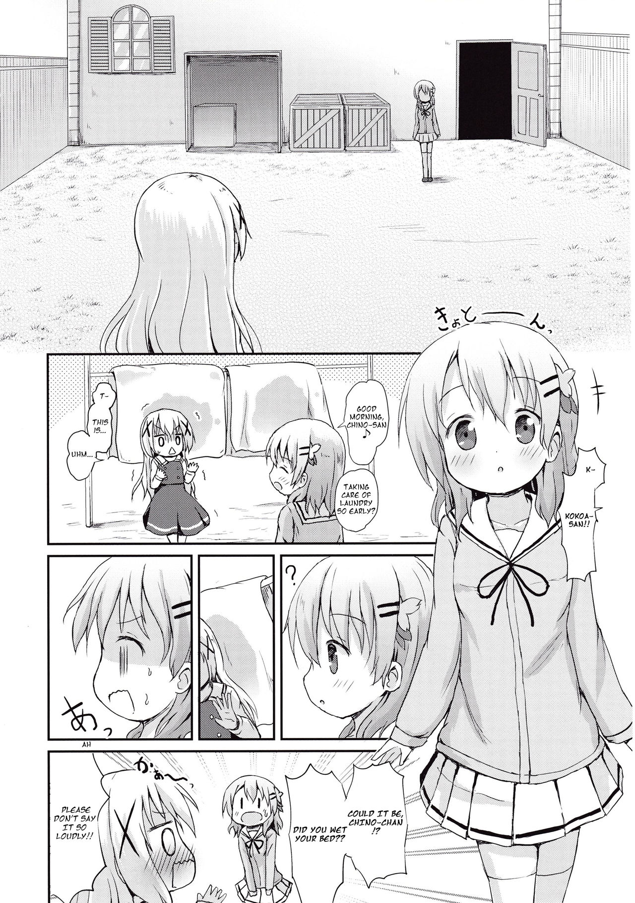 Moshikashite, Chino-chan Onesho Shichatta no?? page 10 full