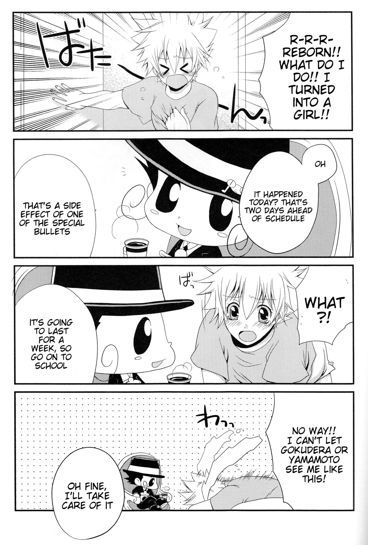 Sawada Tsunayoshi 14-sai, Totsuzen Onna ni Narimashita. page 6 full