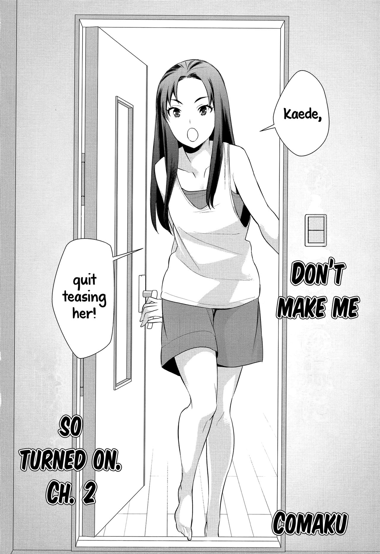 Anmari Sono Ki ni Sasenai de | Don't Make Me So Turned On. Ch. 2 page 2 full