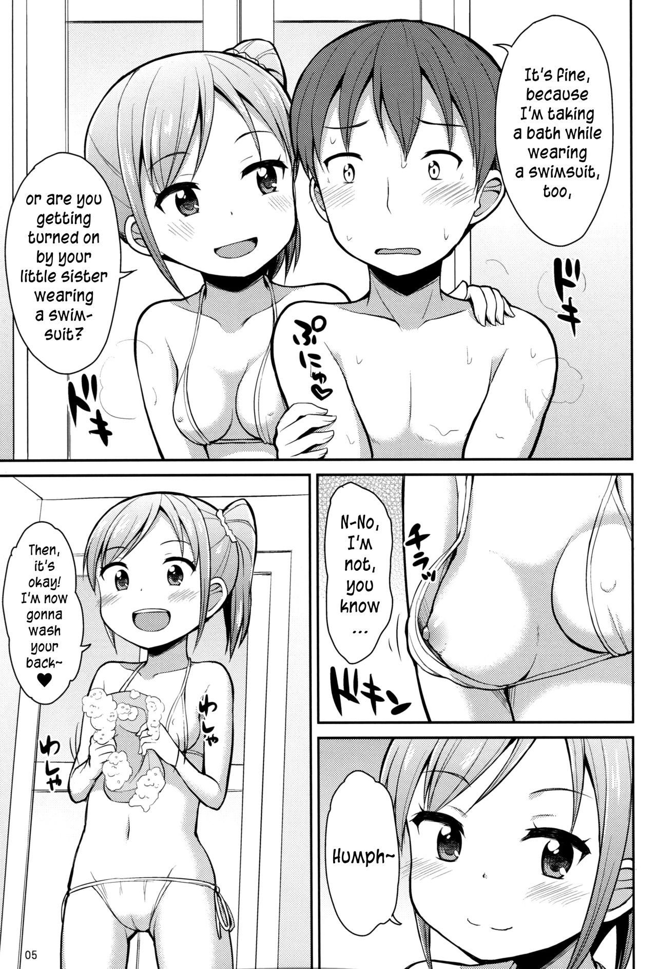 Oniichan "Socchi" mo Aratte Ageyokka♥ | I'm going to wash you down there, too, Big brother♥ page 4 full