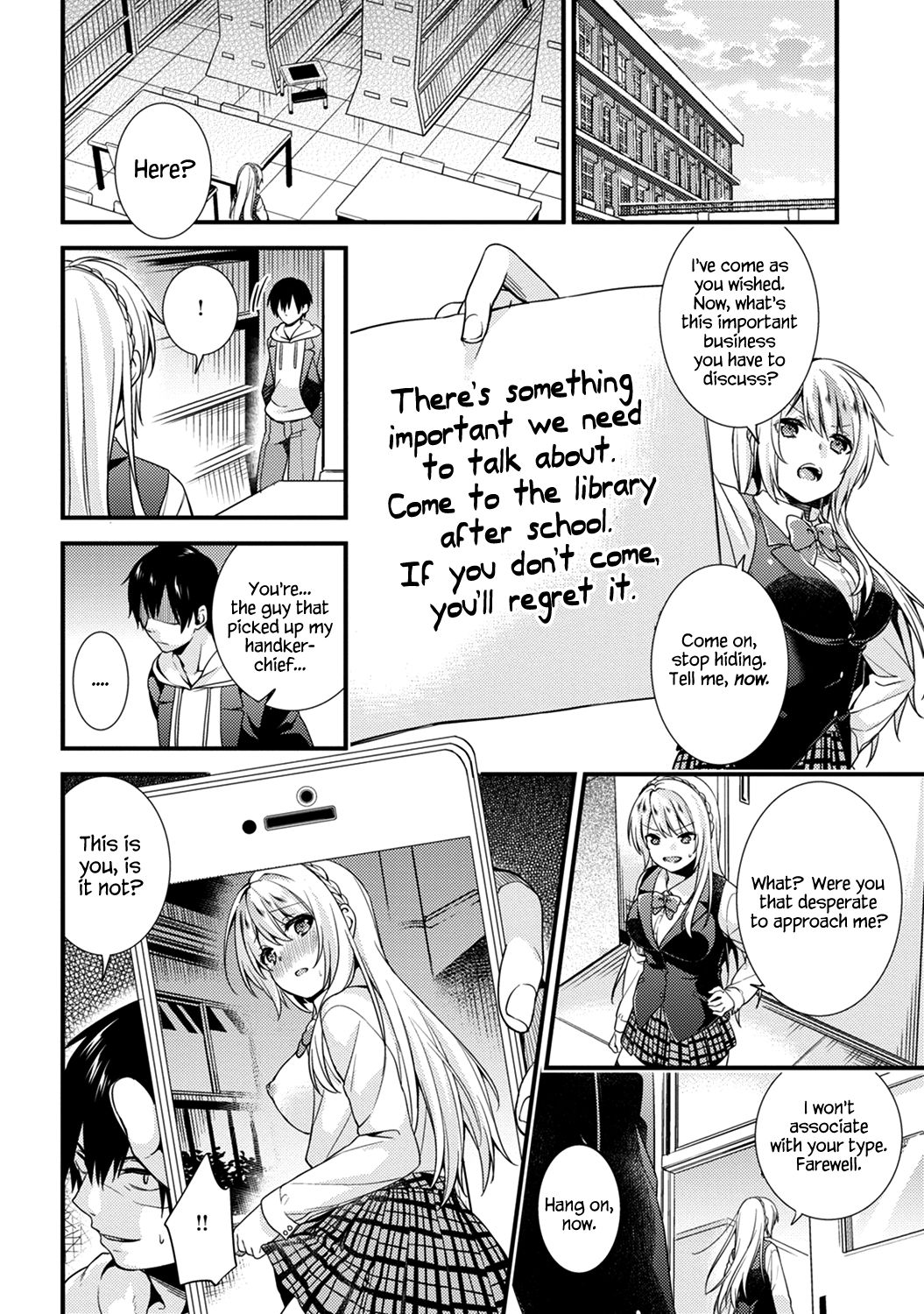 Gakuen no Ojou-sama ga Roshutsukyou no Dohentai datta Hanashi | The Academy Princess is Actually a Perverted Exhibitionist Ch. 1 page 7 full