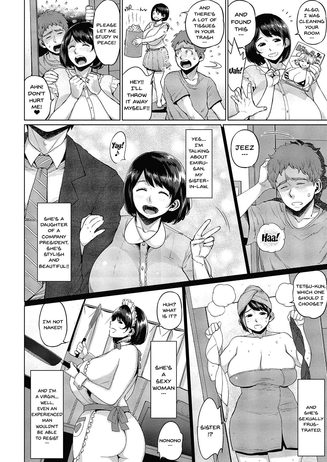 Mochimochi MesuNiku Wakazuma Chichishibori Ch. 1, 3 page 3 full