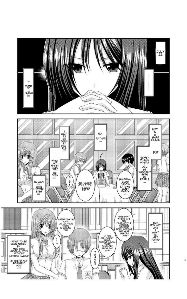 Roshutsu Shoujo Nikki 7 Satsume | Exhibitionist Girl Diary Chapter 7 page 2 full