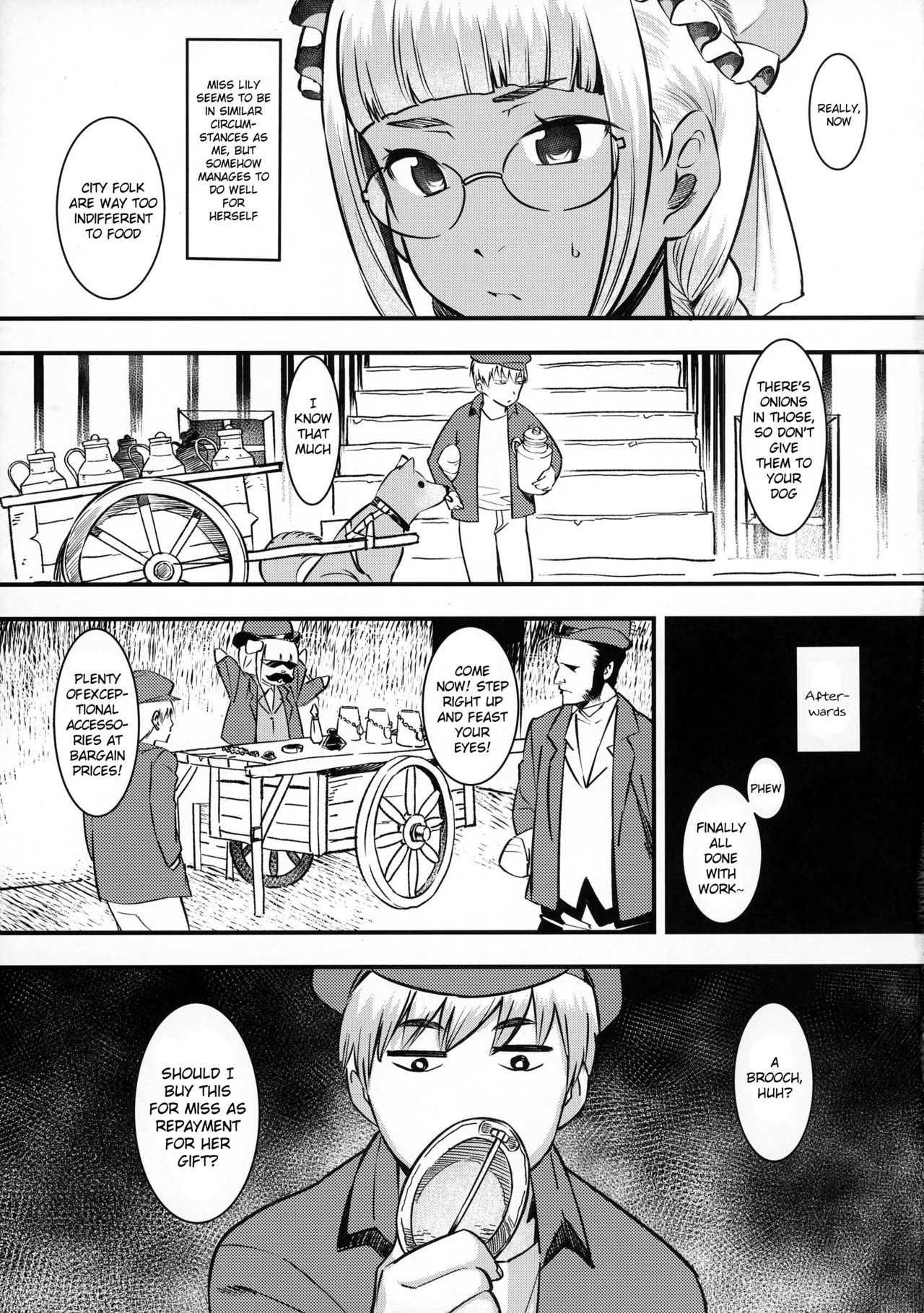 Daitensai! Kasshoku Kokumaro Funnyuu Maid!!! | Great Genius! Milk-spraying Creamy Brown Maid! page 4 full