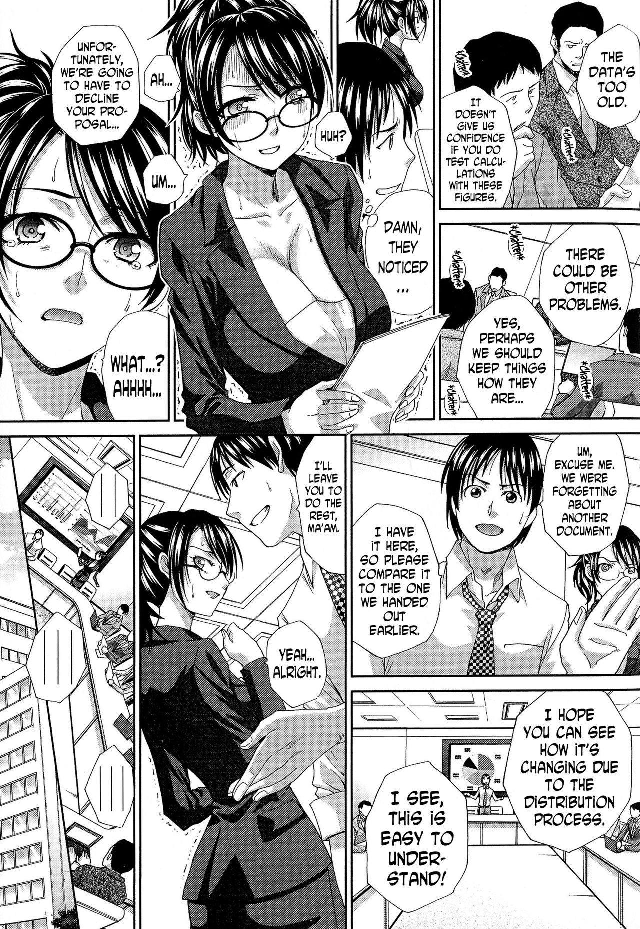 Kachiki na Shachou wa Jitsu wa M...!? | The Strong-Minded Company President is Actually a Masochist...!? page 3 full