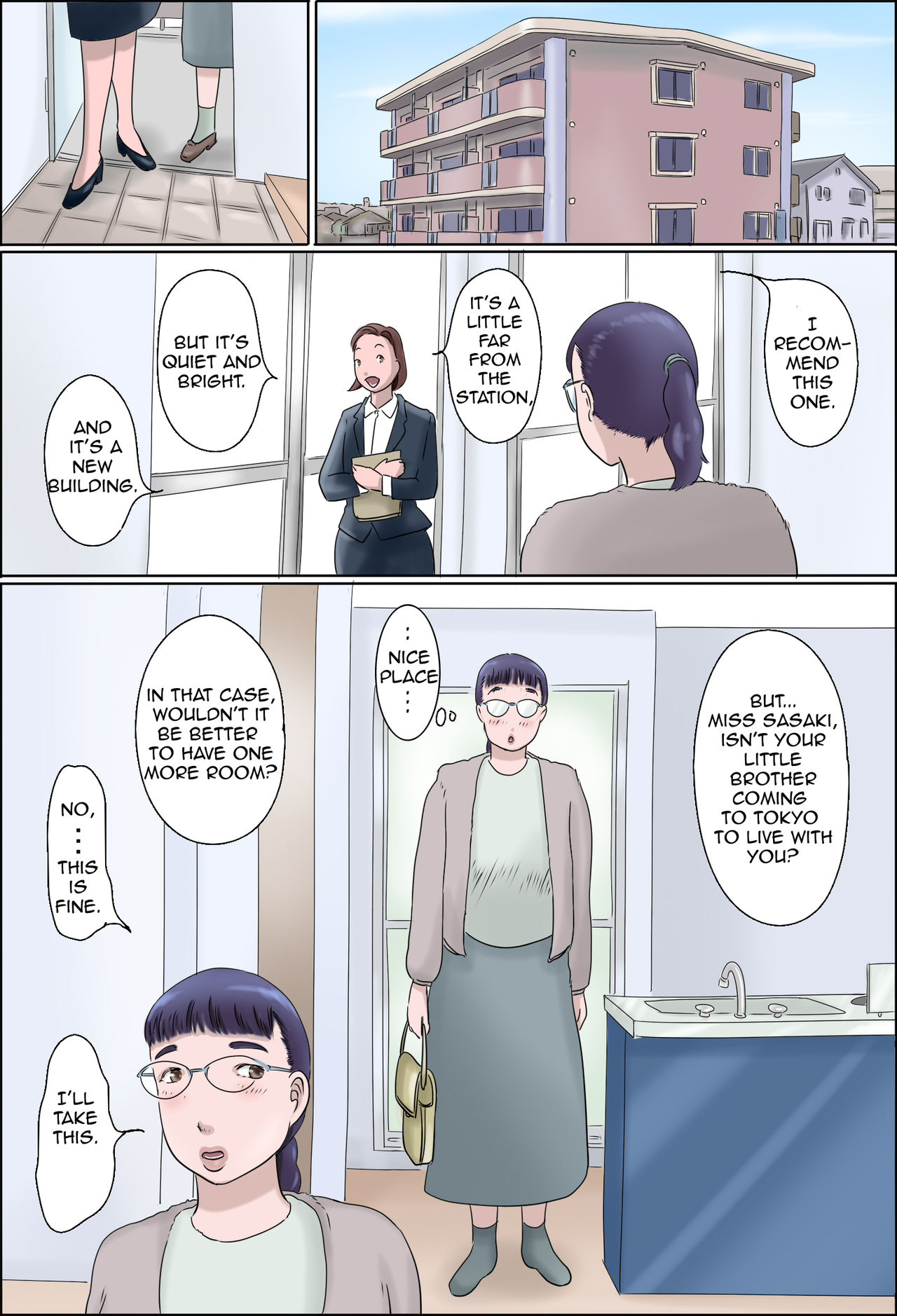 Boku no Ane wa Jimi dakedo ii Kanji | My Big Sister is Plain but Pleasant page 2 full