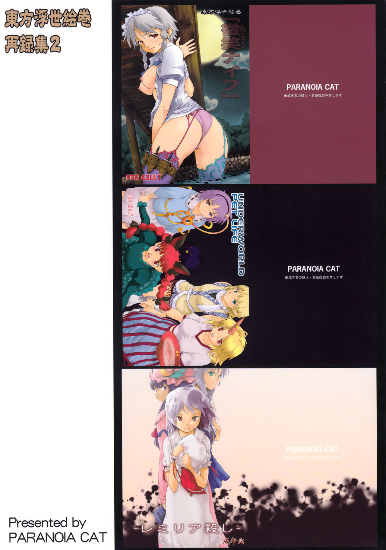 Touhou Ukiyo Emaki Sairokushuu 2 page 2 full