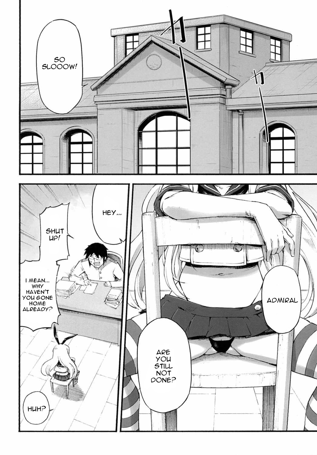Shimakaze-chan no Zangyou | Shimakaze-chan's Overtime page 5 full