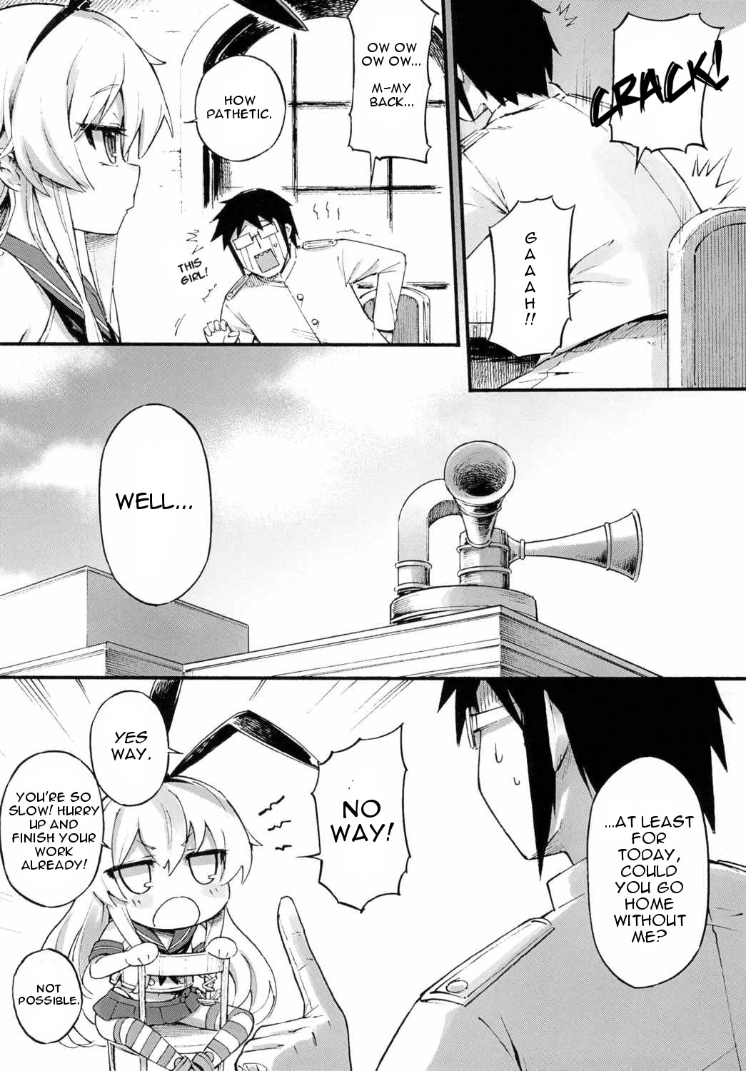 Shimakaze-chan no Zangyou | Shimakaze-chan's Overtime page 7 full