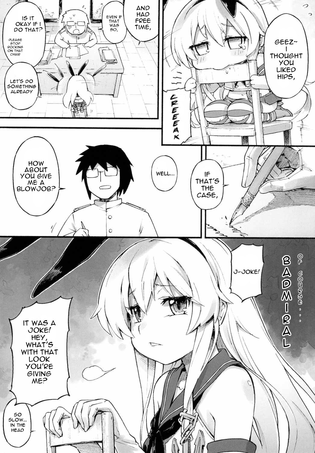 Shimakaze-chan no Zangyou | Shimakaze-chan's Overtime page 8 full