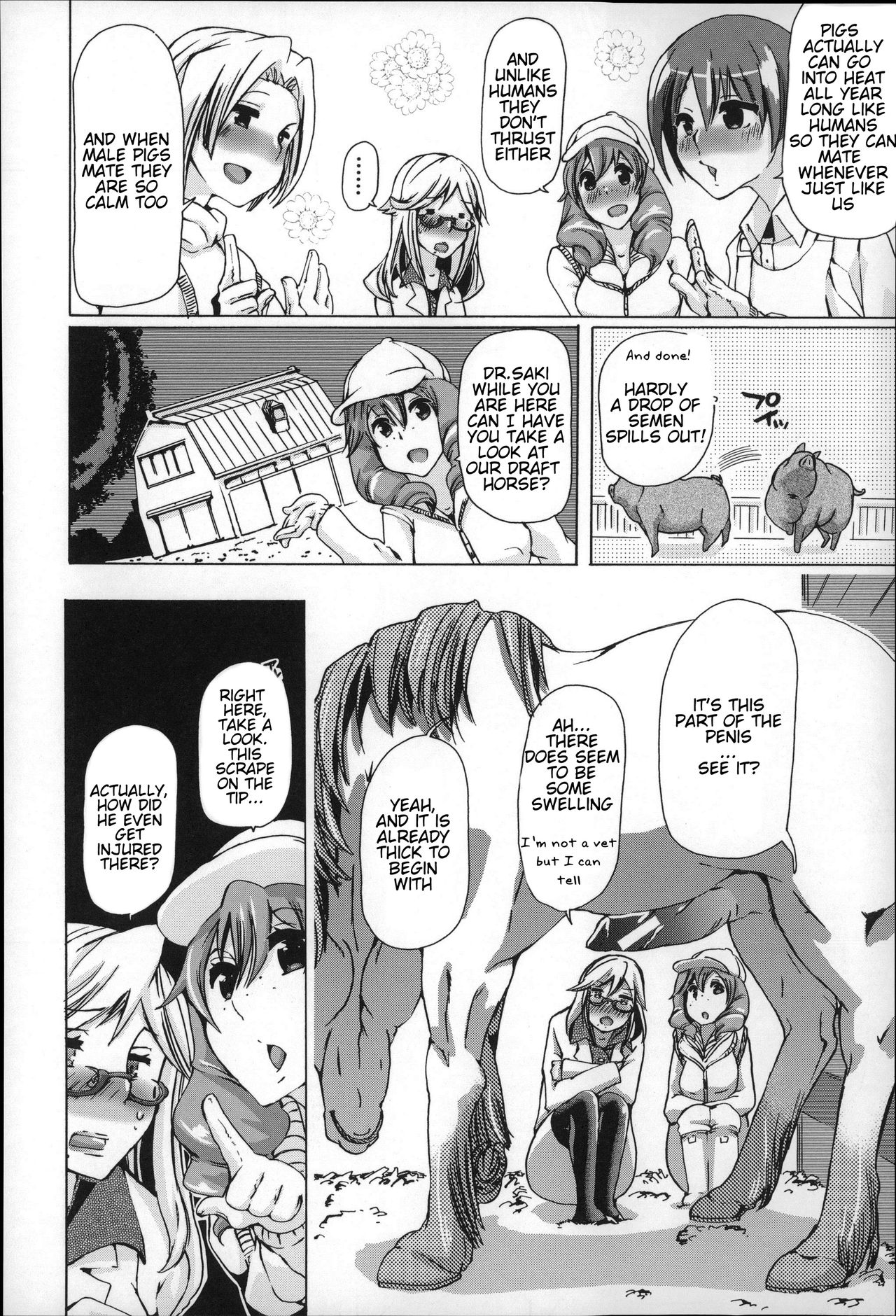 Juukan - Giri Giri Out Genkai Shuuraku | Bestiality - So Close! Marginal Village page 4 full