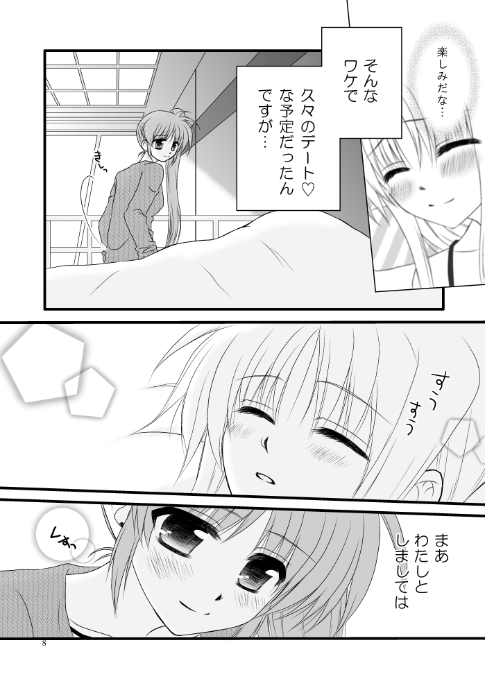 初めて出したなのフェイ本でした。 page 3 full