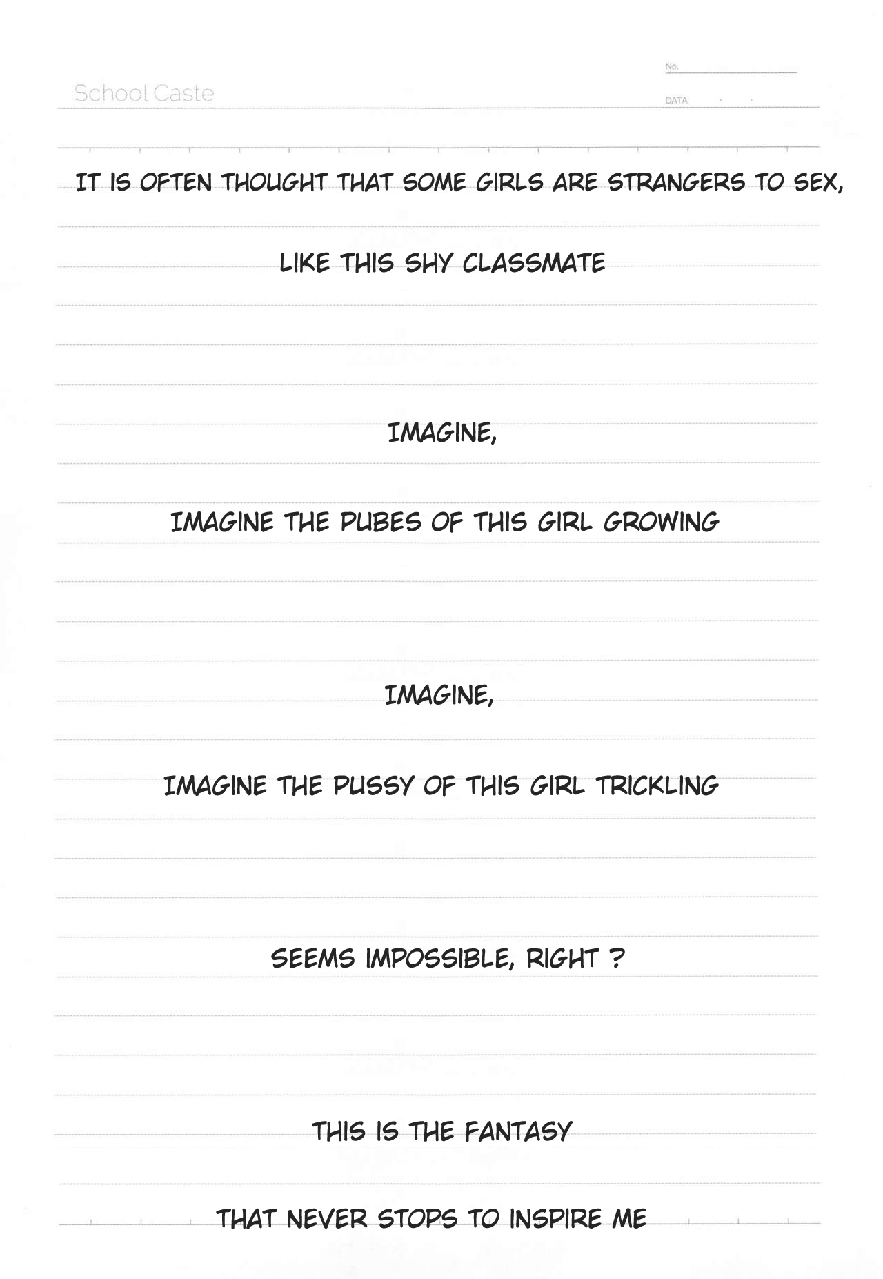 School Caste Prologue and Ch. 1-3 page 8 full