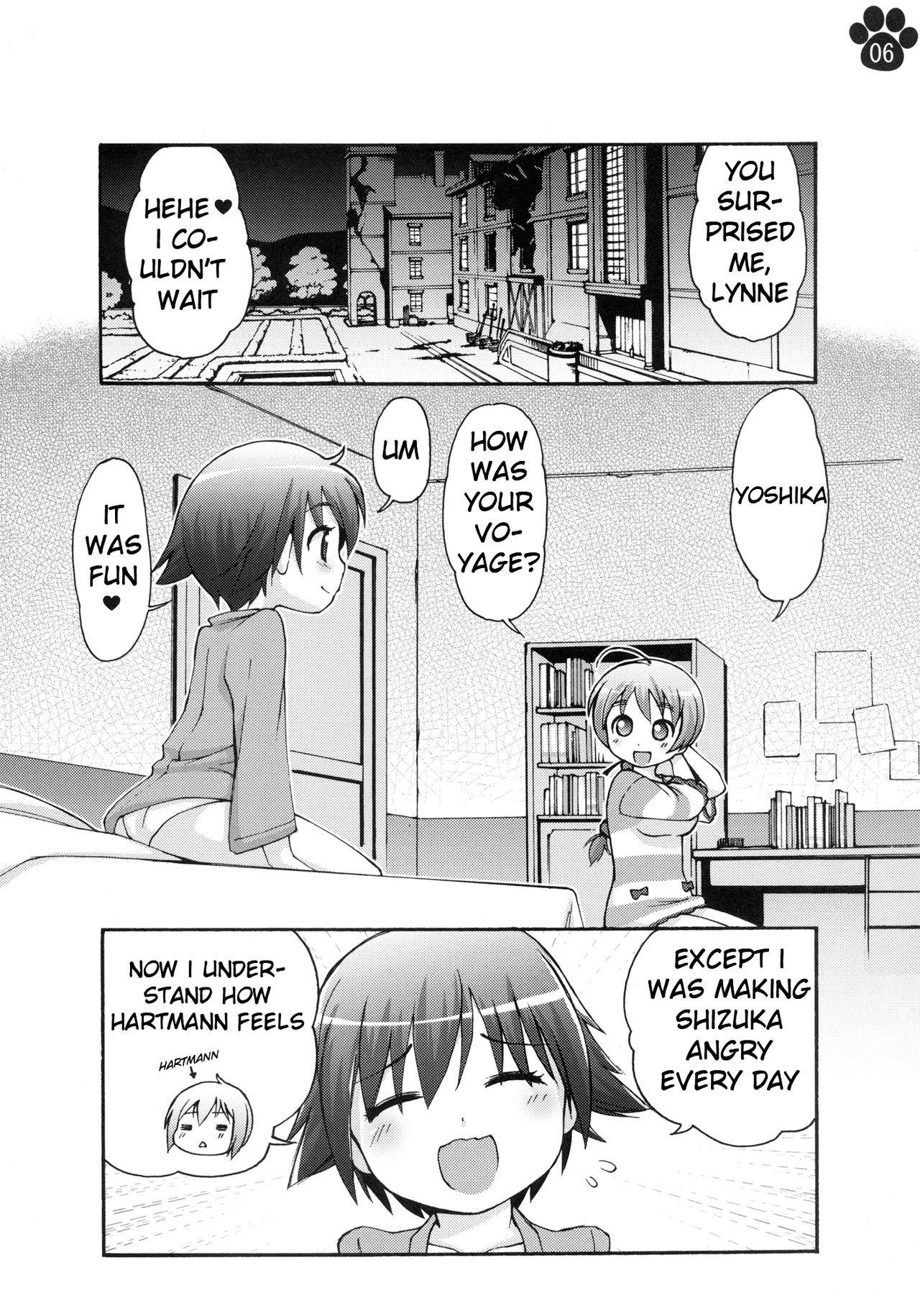 Moto Fusou Koukoku Kaigun Gunsou Miyafuji Yoshika | The Fuso Navy Sergeant Miyafuji Yoshika page 6 full