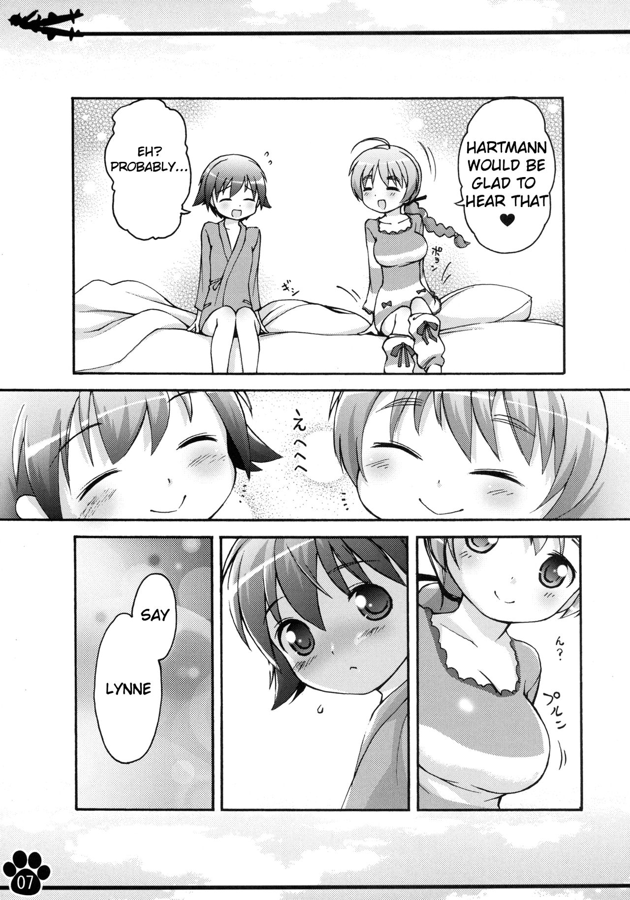 Moto Fusou Koukoku Kaigun Gunsou Miyafuji Yoshika | The Fuso Navy Sergeant Miyafuji Yoshika page 7 full