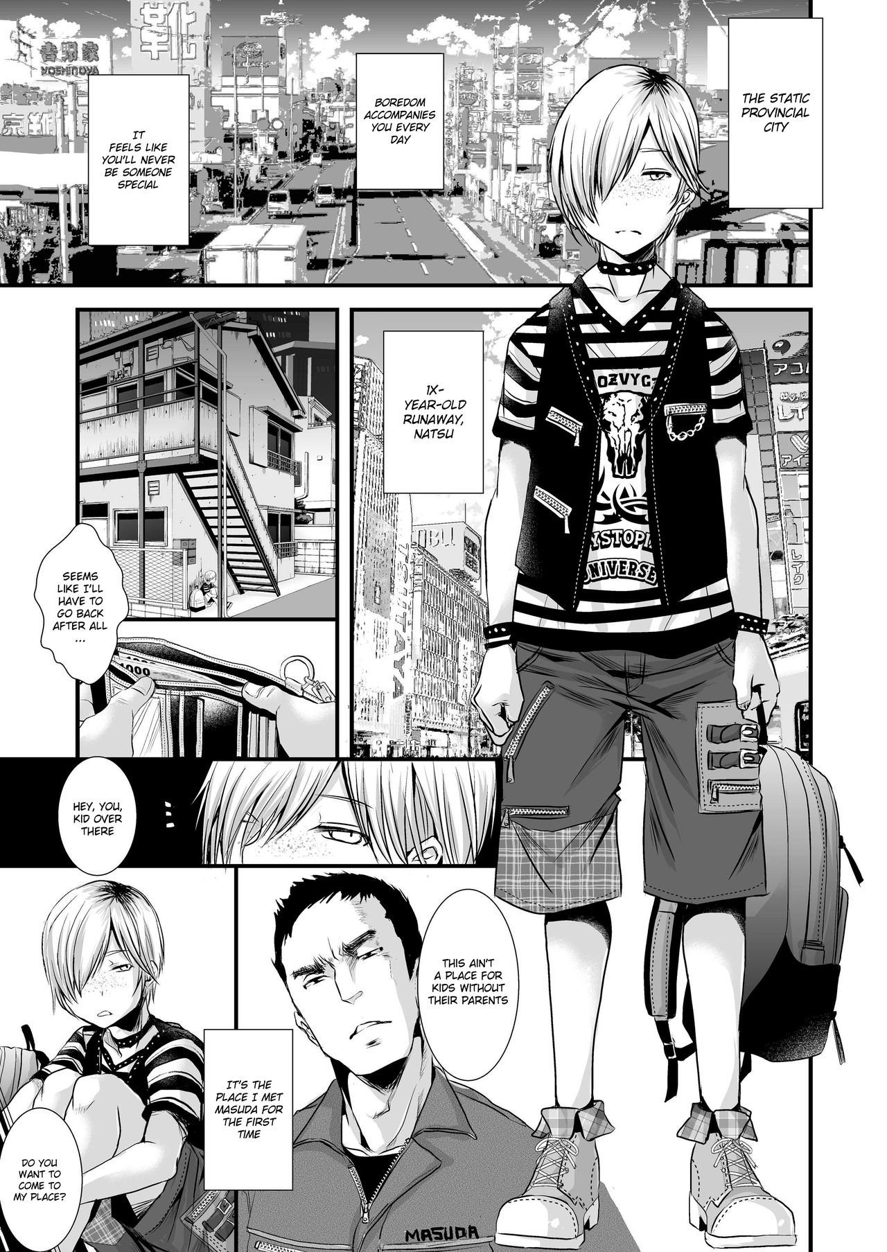 Iede Shounen Mucchiri Ketsuman Hitozuma-ka Keikaku | Runaway Boy’s Fleshy AnalC*nt-ification Project page 5 full