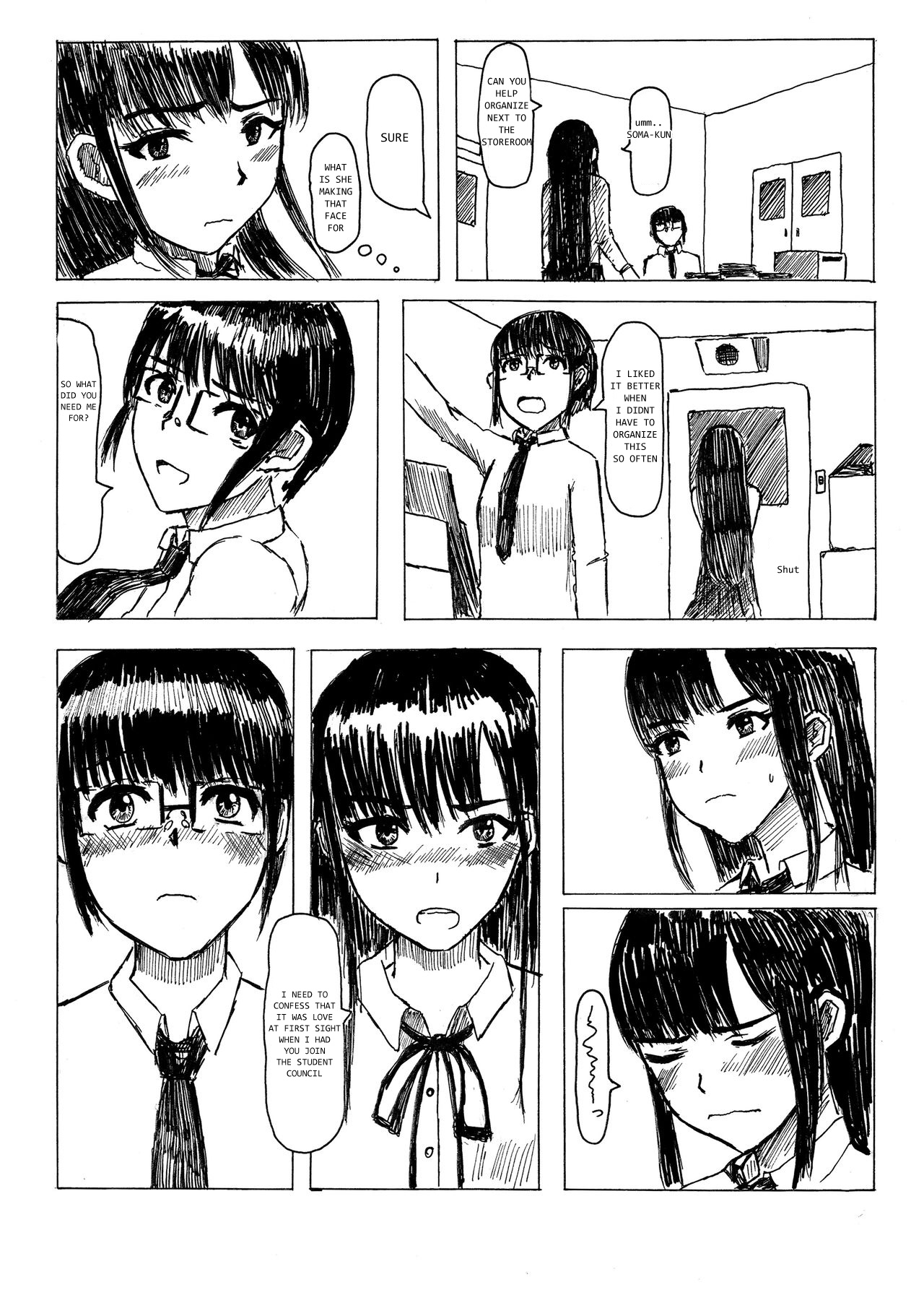 Seitokaichou no Ookina Himitsu | The Student Council President's Big Secret page 9 full