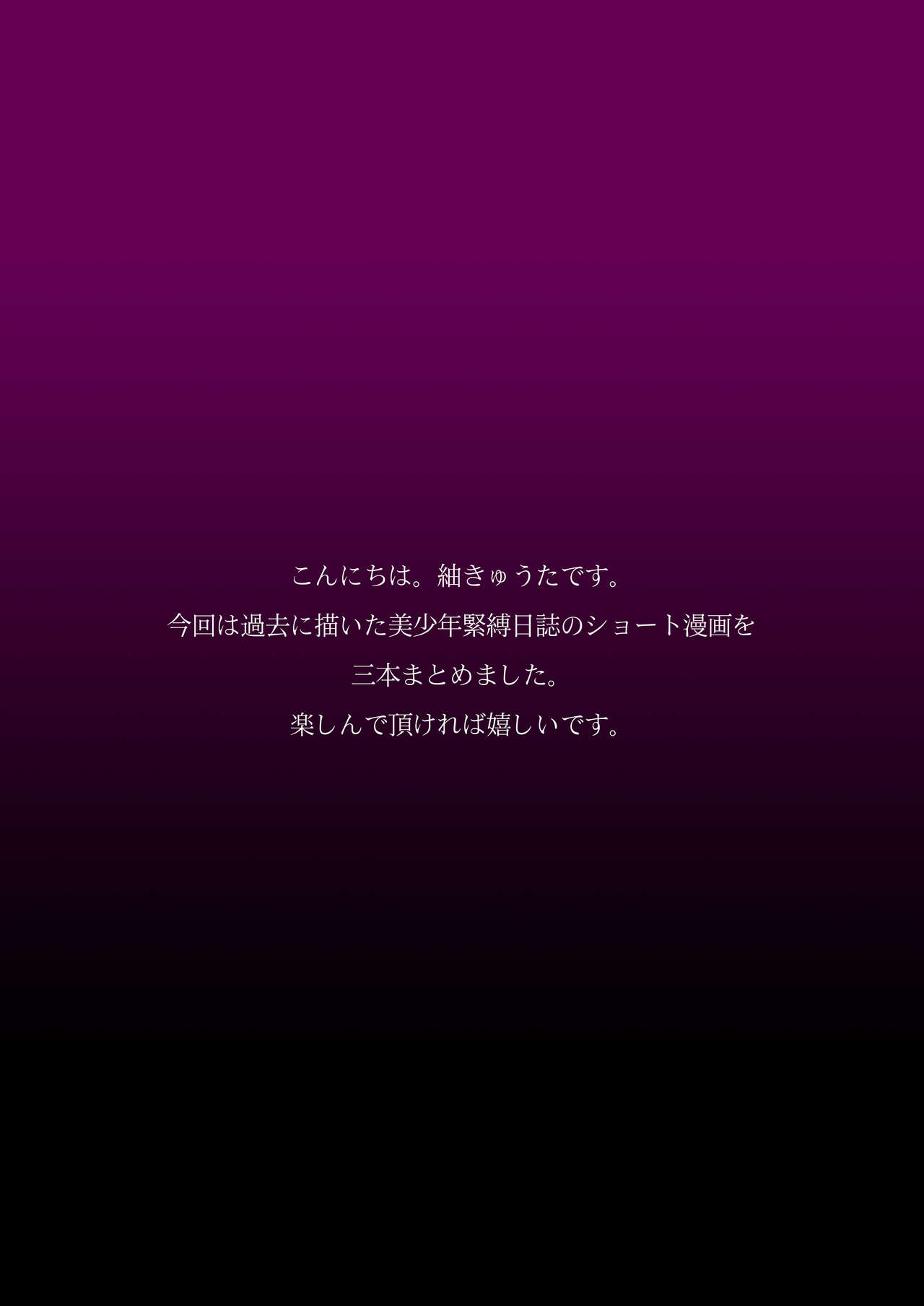 Bishounen Kinbaku Nisshi Tanhenshuu page 2 full