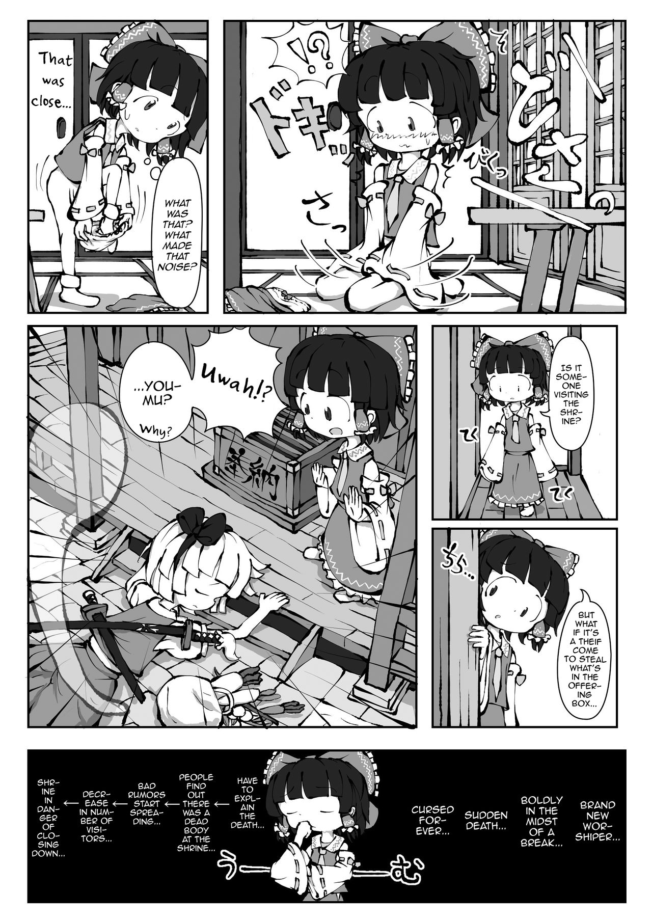 Touhou YouReimu – Phantom Limb and Ghostly Sense page 4 full