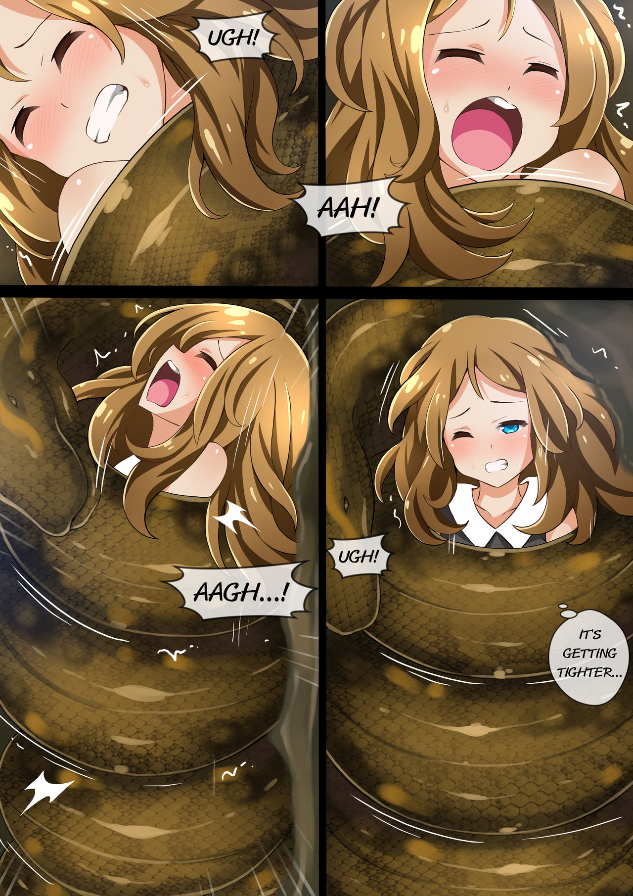 Hell Of Swallowed: Serena VS Anaconda page 5 full