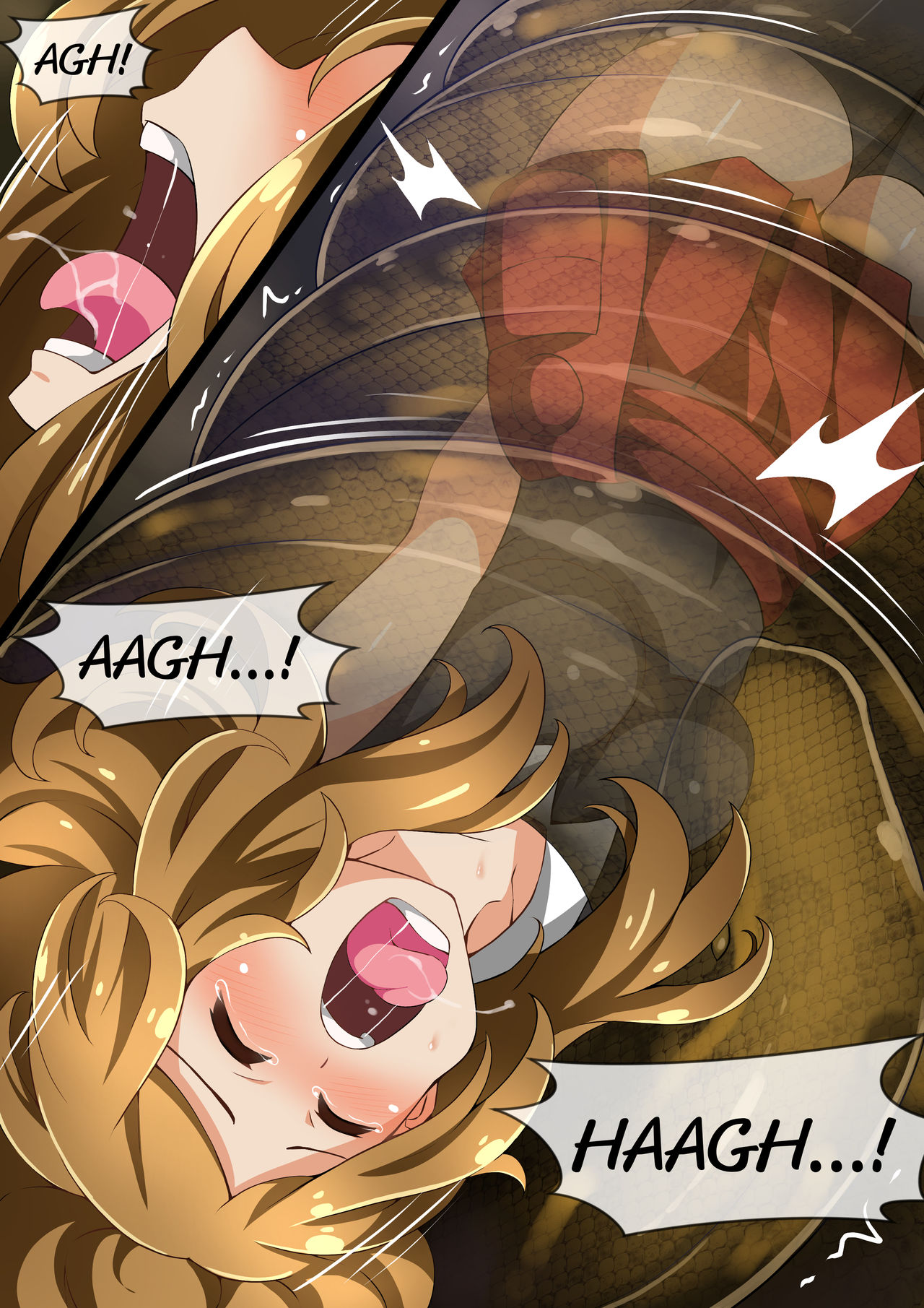 Hell Of Swallowed: Serena VS Anaconda page 8 full