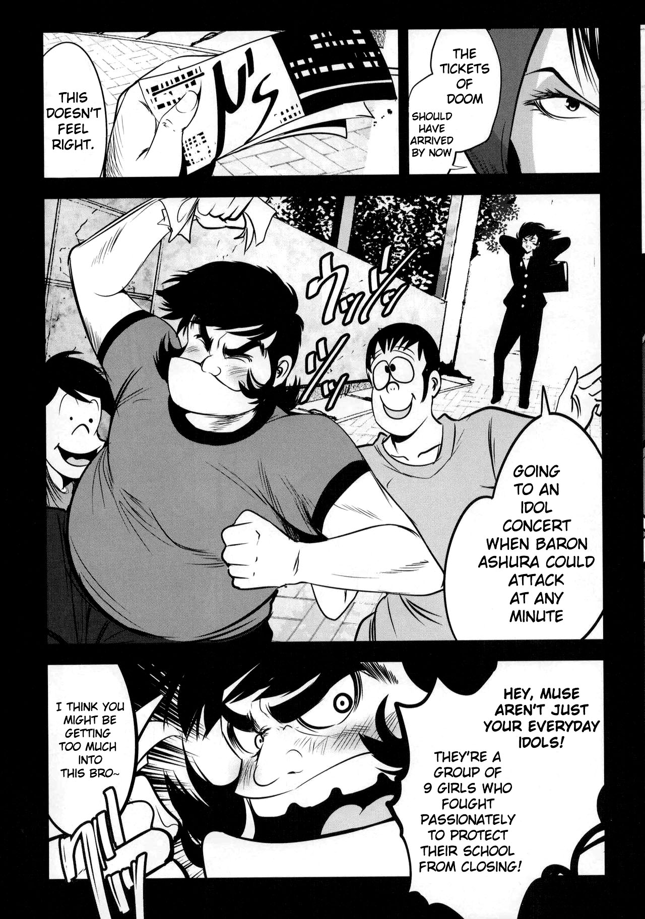 Mazinger Tai μ's page 5 full