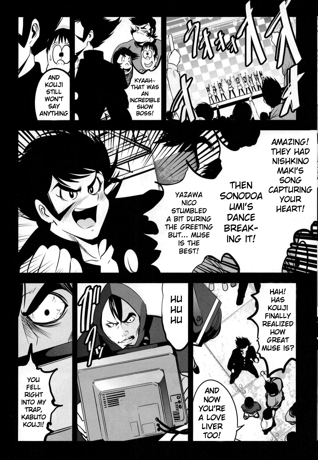 Mazinger Tai μ's page 9 full